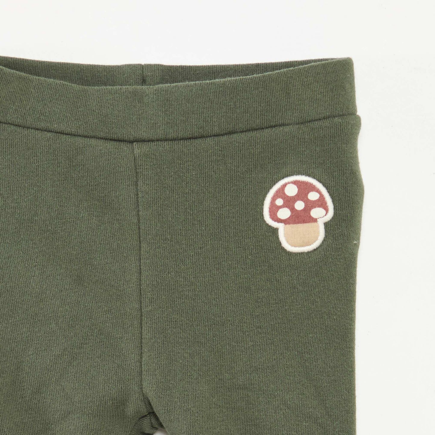 Conjunto de leggings de punto con dibujo animado + medias all-over de algodón KAKI