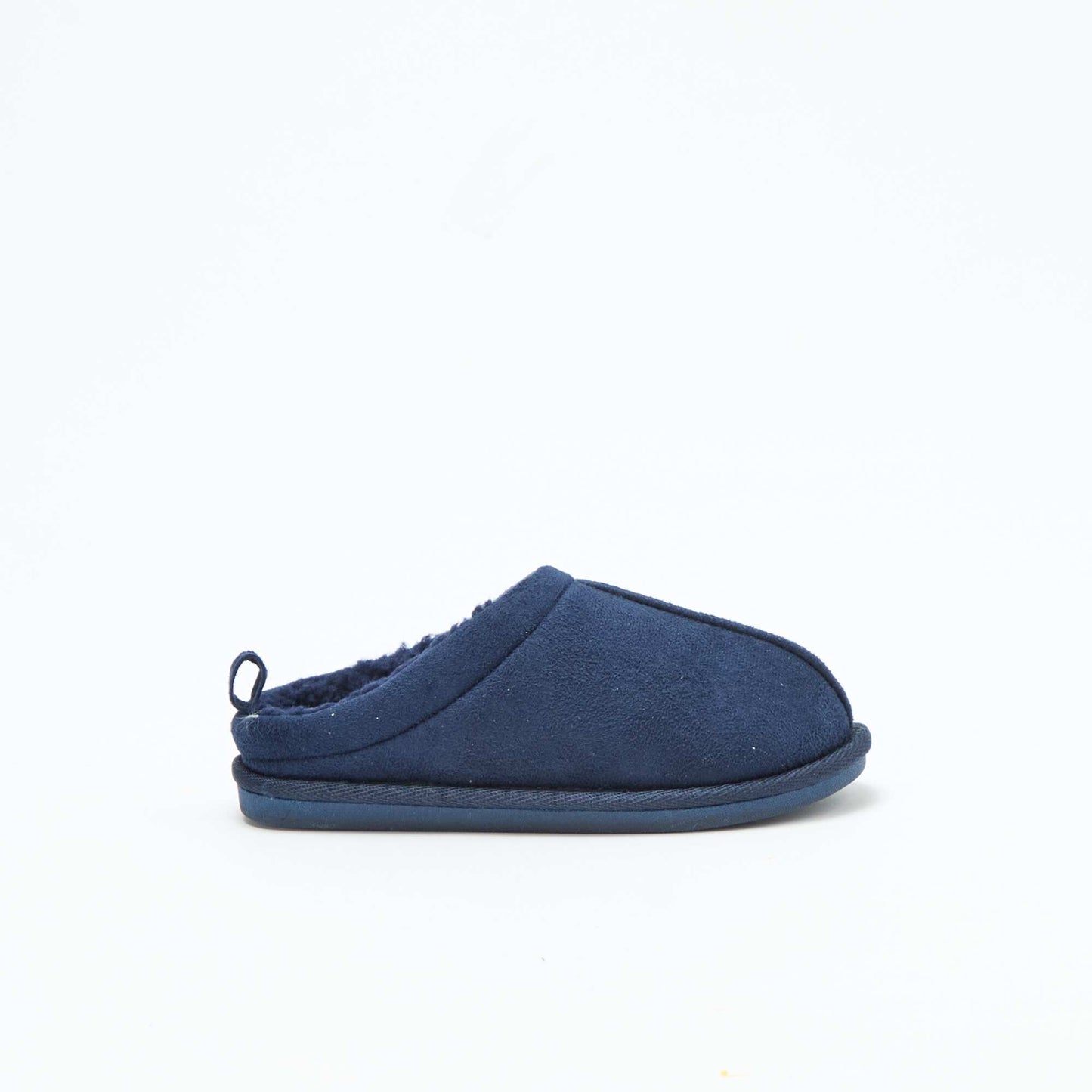 Zapatillas tipo zueco forradas AZUL