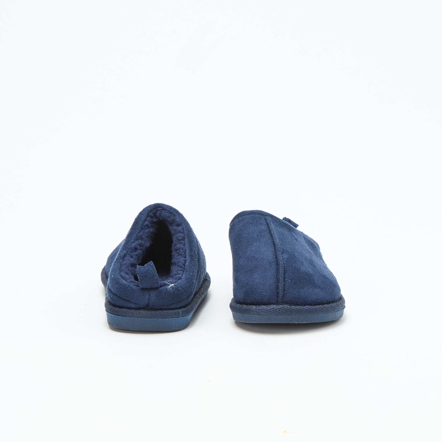 Zapatillas tipo zueco forradas AZUL