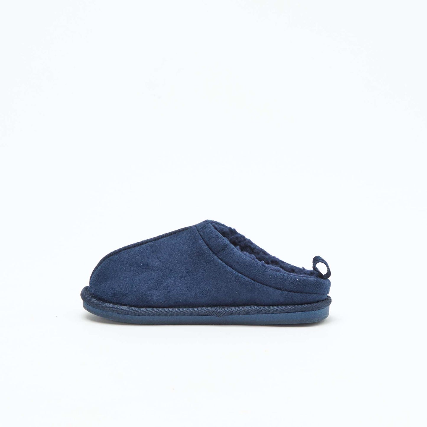 Zapatillas tipo zueco forradas AZUL