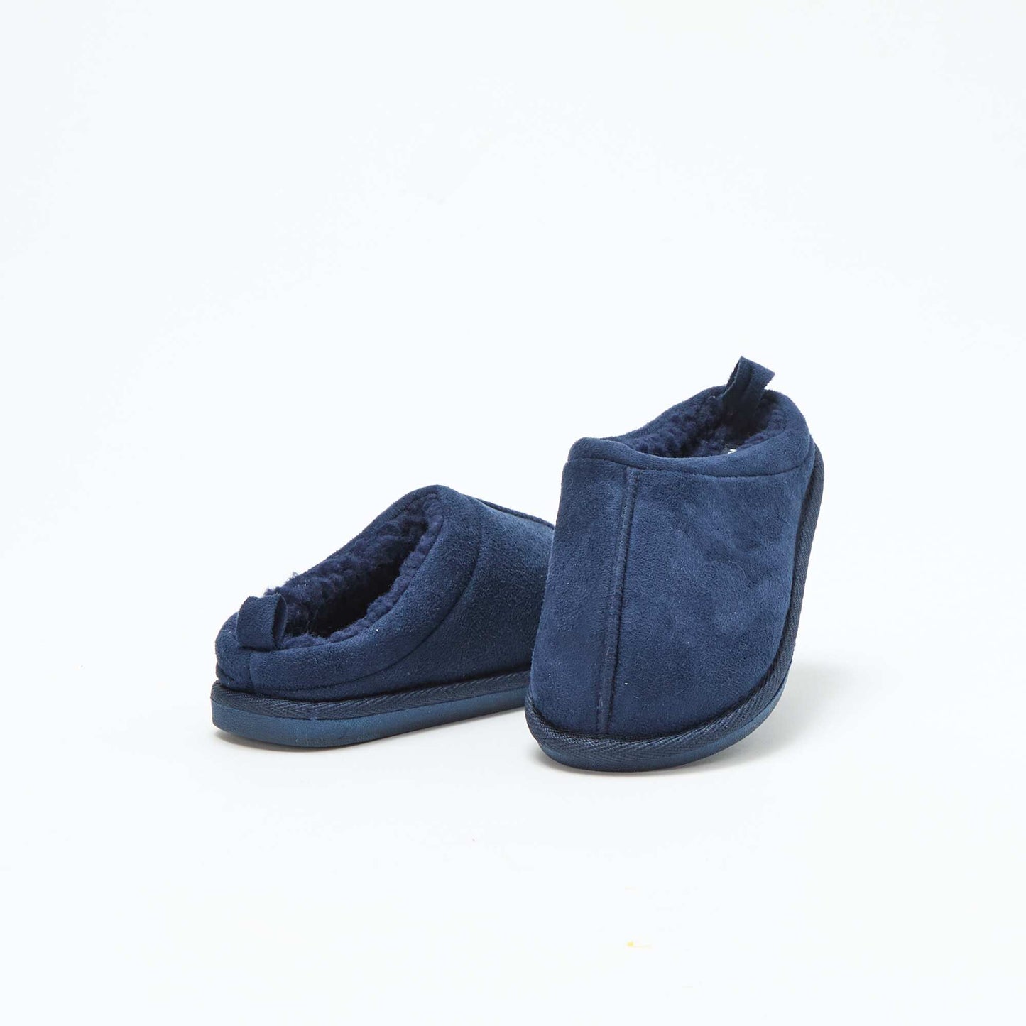 Zapatillas tipo zueco forradas AZUL
