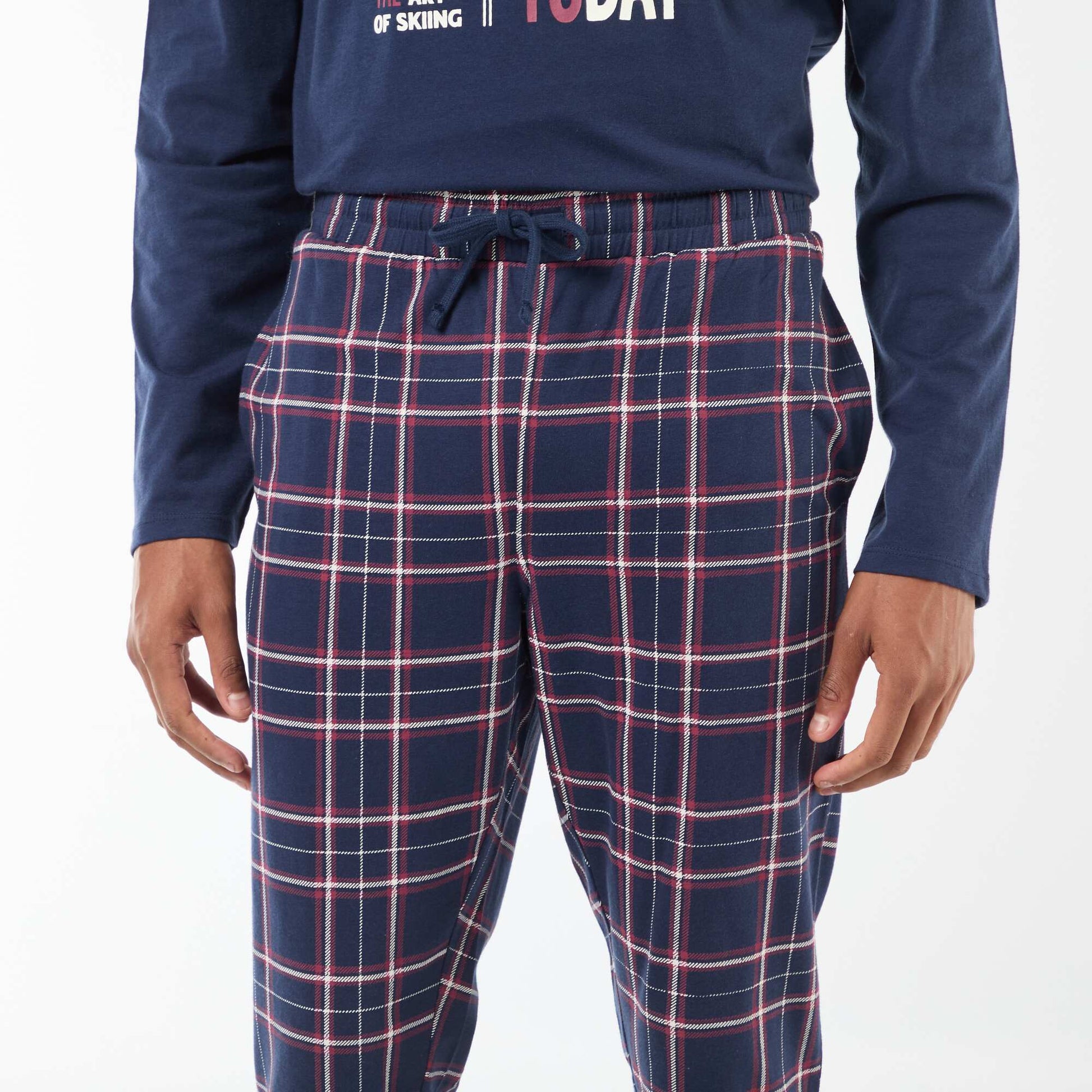 Conjunto de pijama de punto 'Mickey' 'Disney' camiseta + pantalón - 2 piezas AZUL