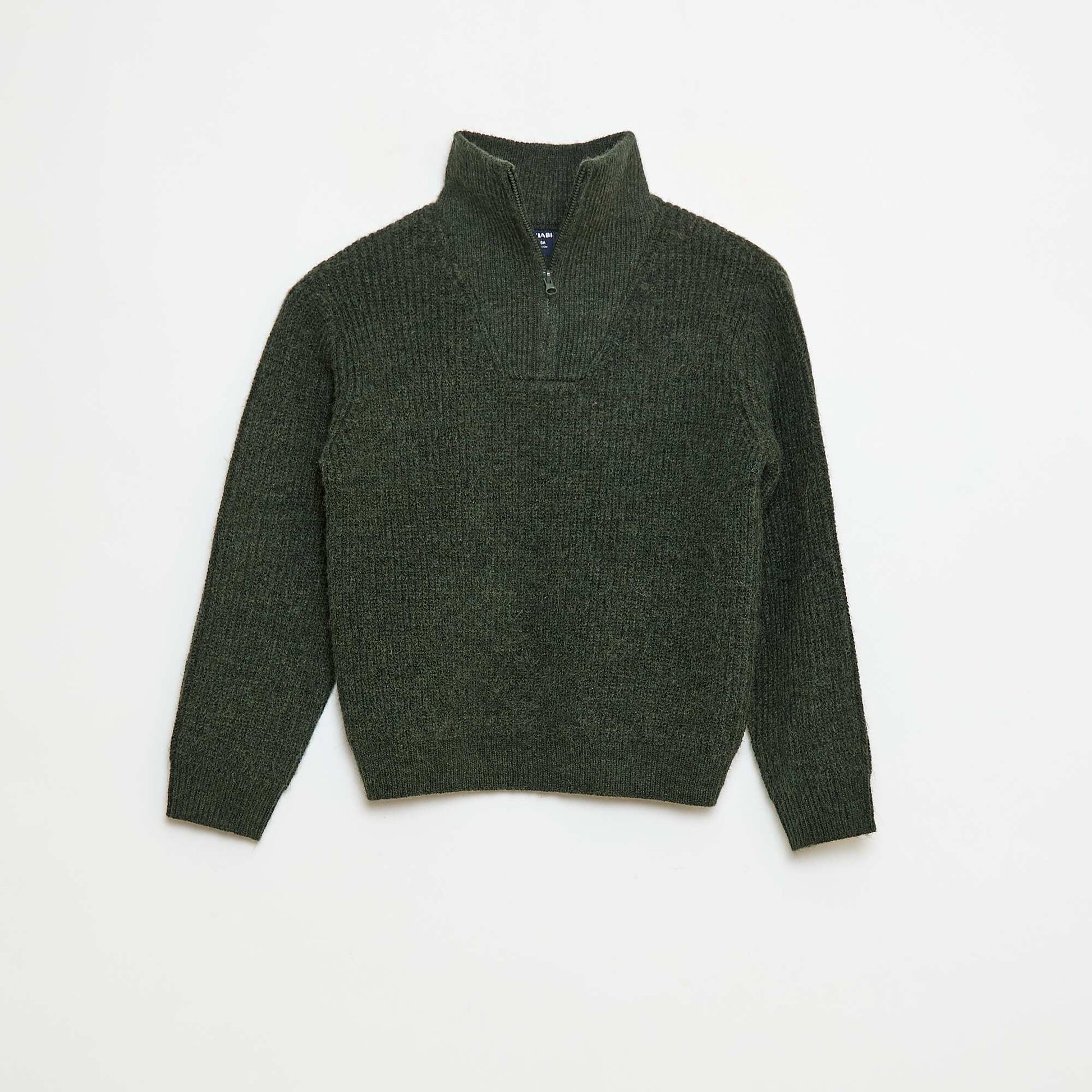 Sweater cálido liso KAKI