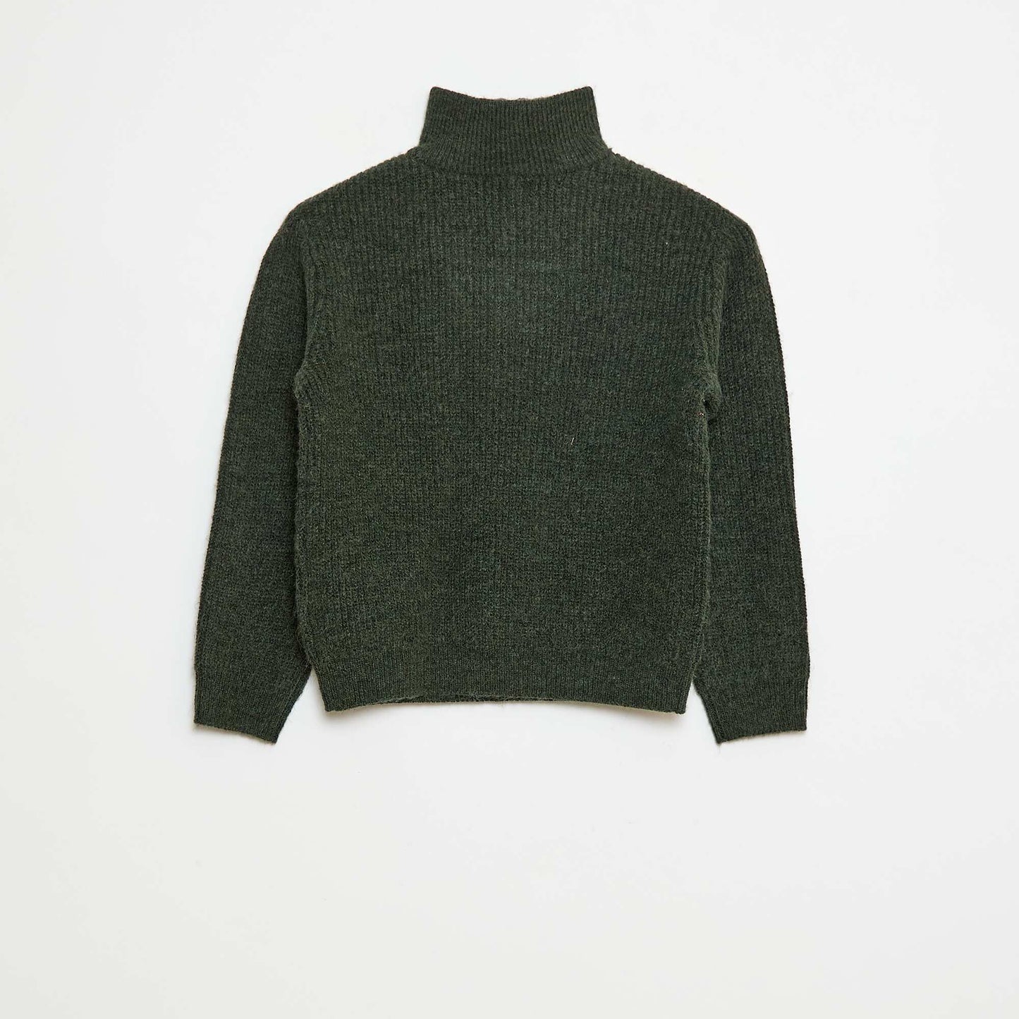 Sweater cálido liso KAKI