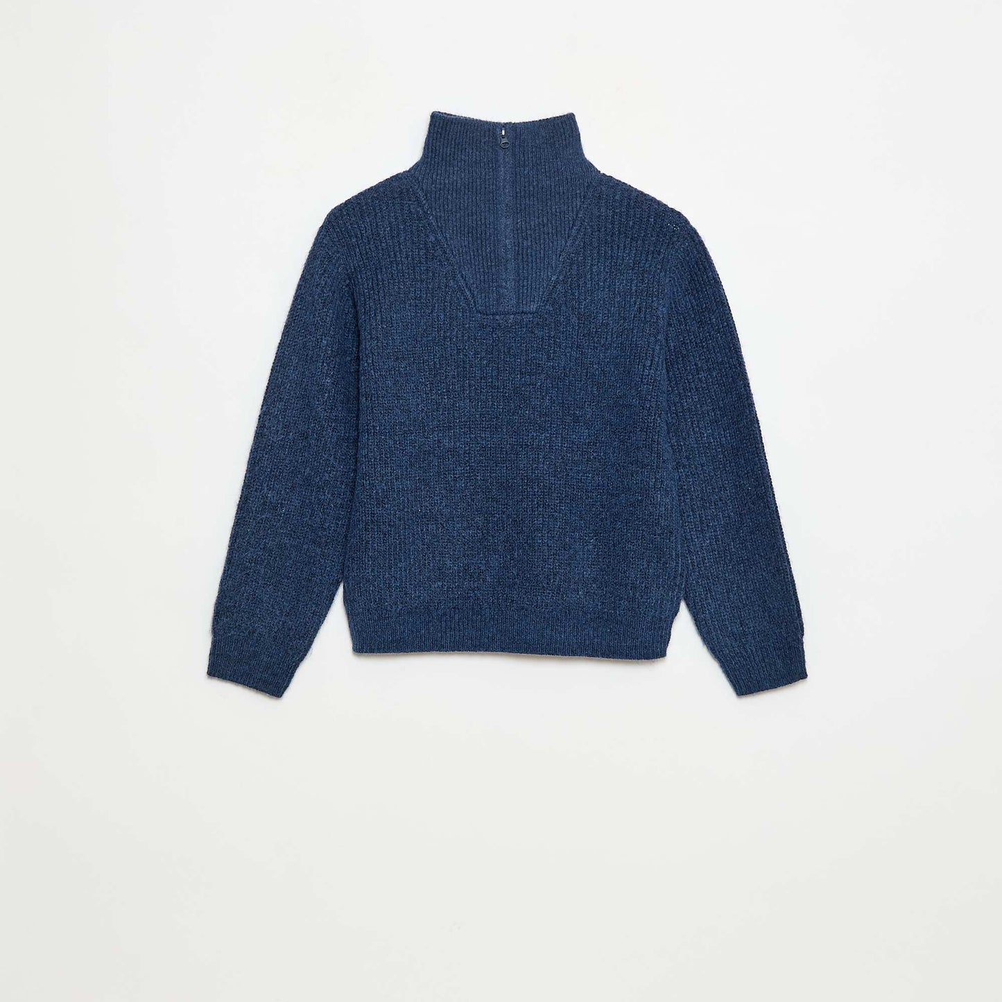 Sweater cálido liso AZUL