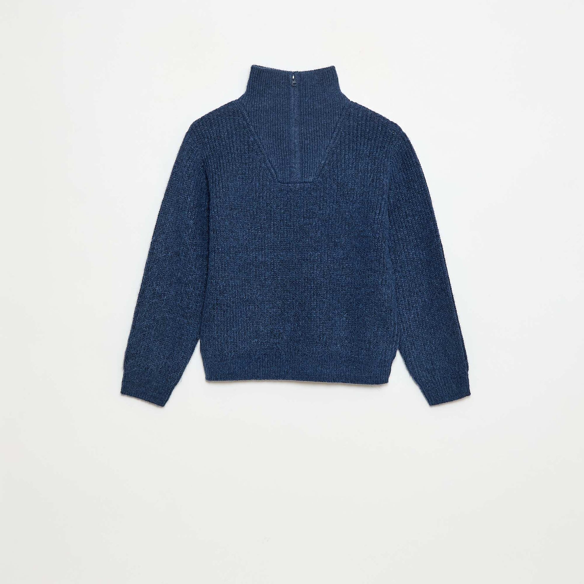 Sweater cálido liso AZUL