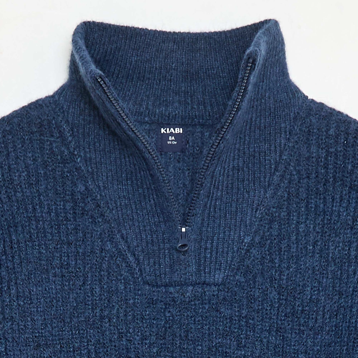 Sweater cálido liso AZUL