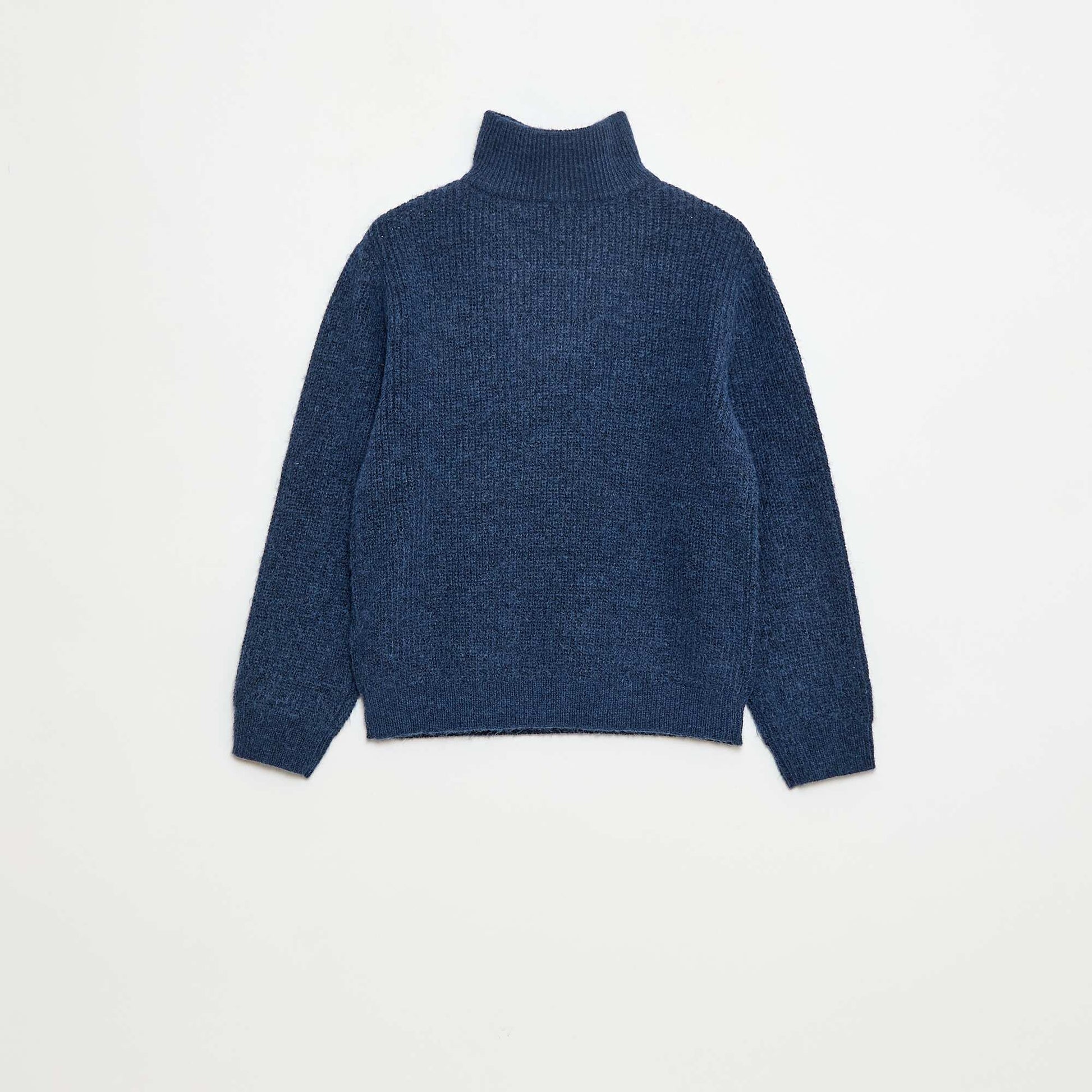 Sweater cálido liso AZUL