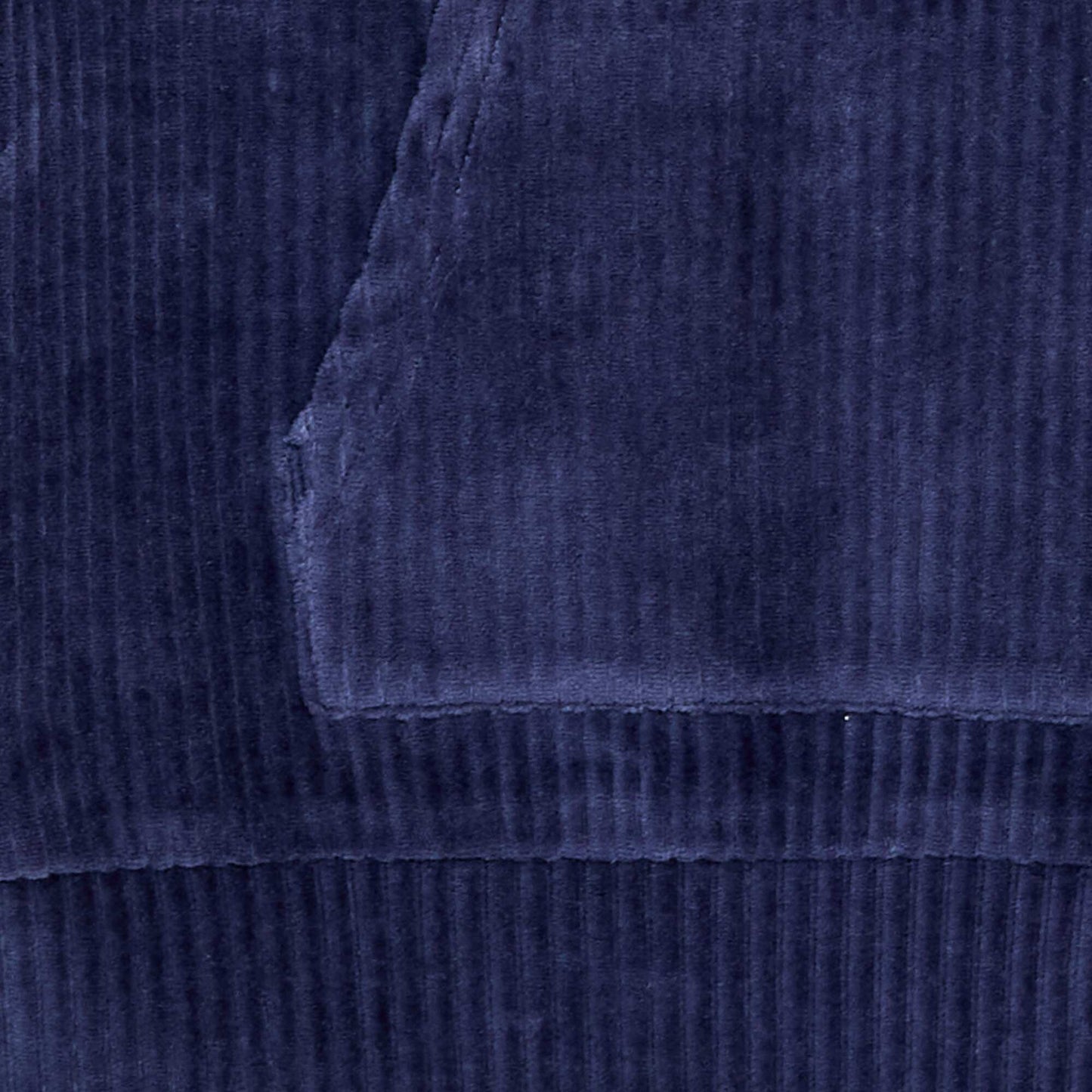 Buzo con capucha de pana AZUL