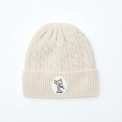 Gorro de canalé y trenzado 'Bambi' 'Disney' BEIGE
