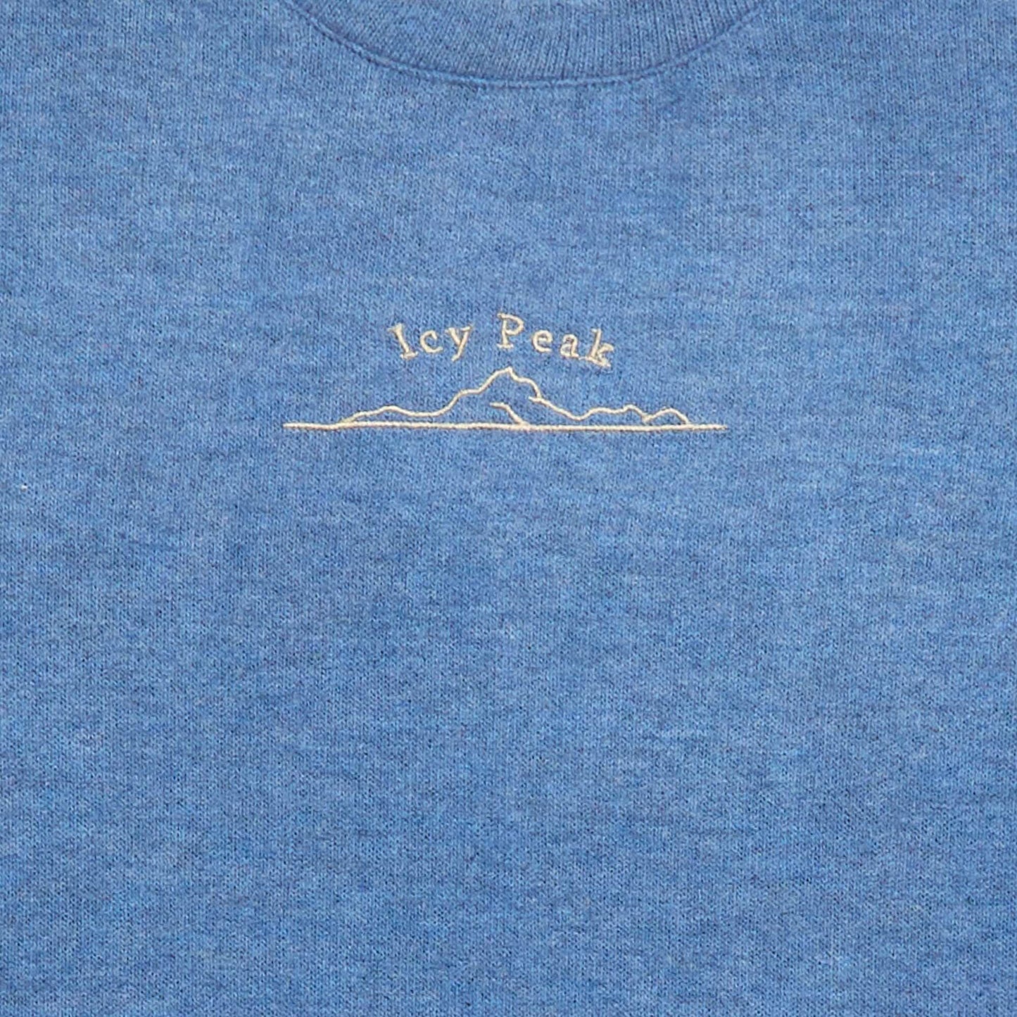 Camiseta holgada con diseño en el pecho AZUL
