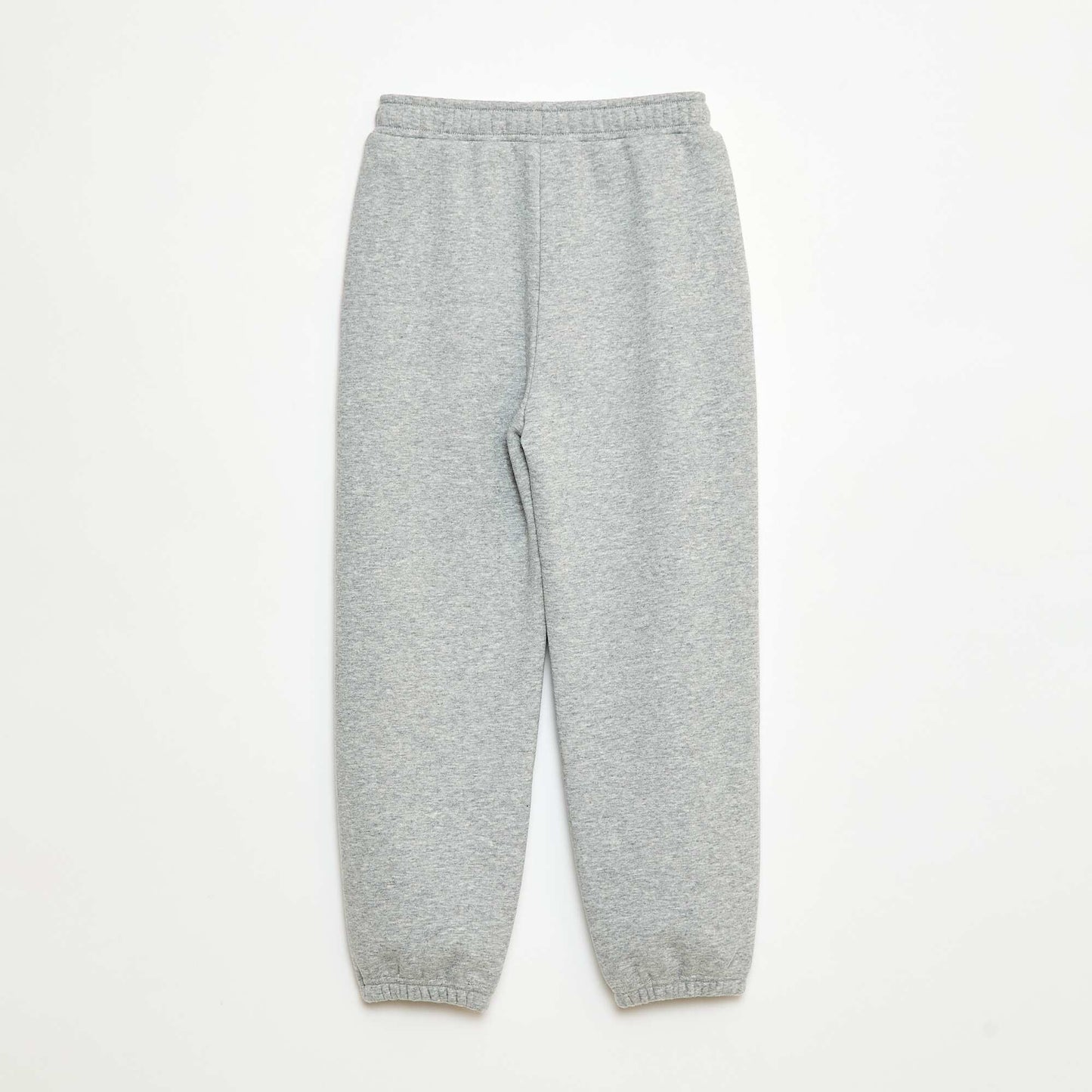 Pantalón de chándal cálido liso con forro polar GRIS