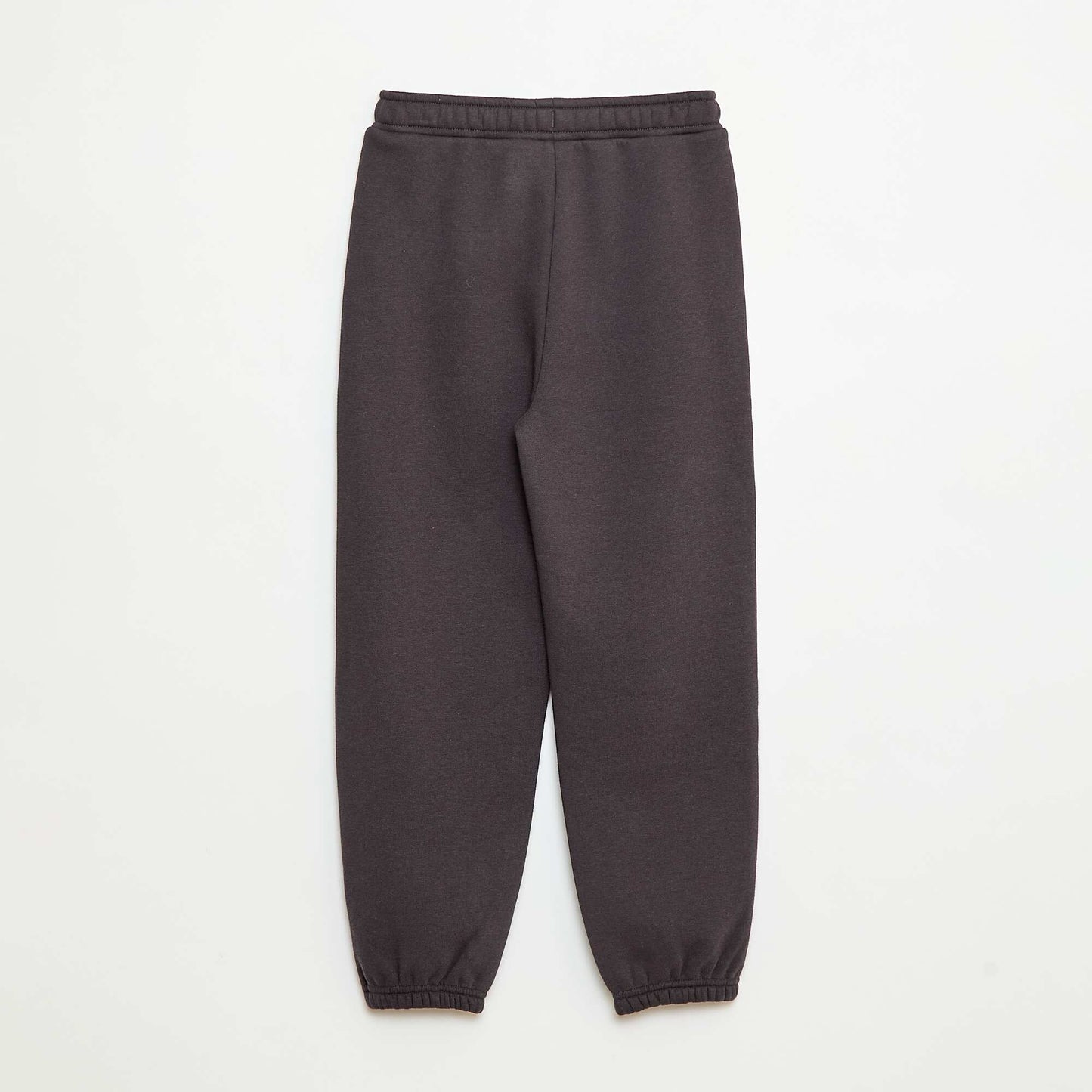 Pantalón de chándal cálido liso con forro polar GRIS