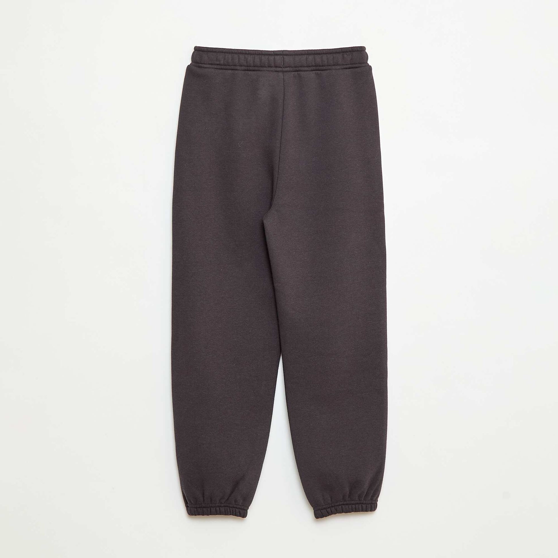 Pantalón de chándal cálido liso con forro polar GRIS