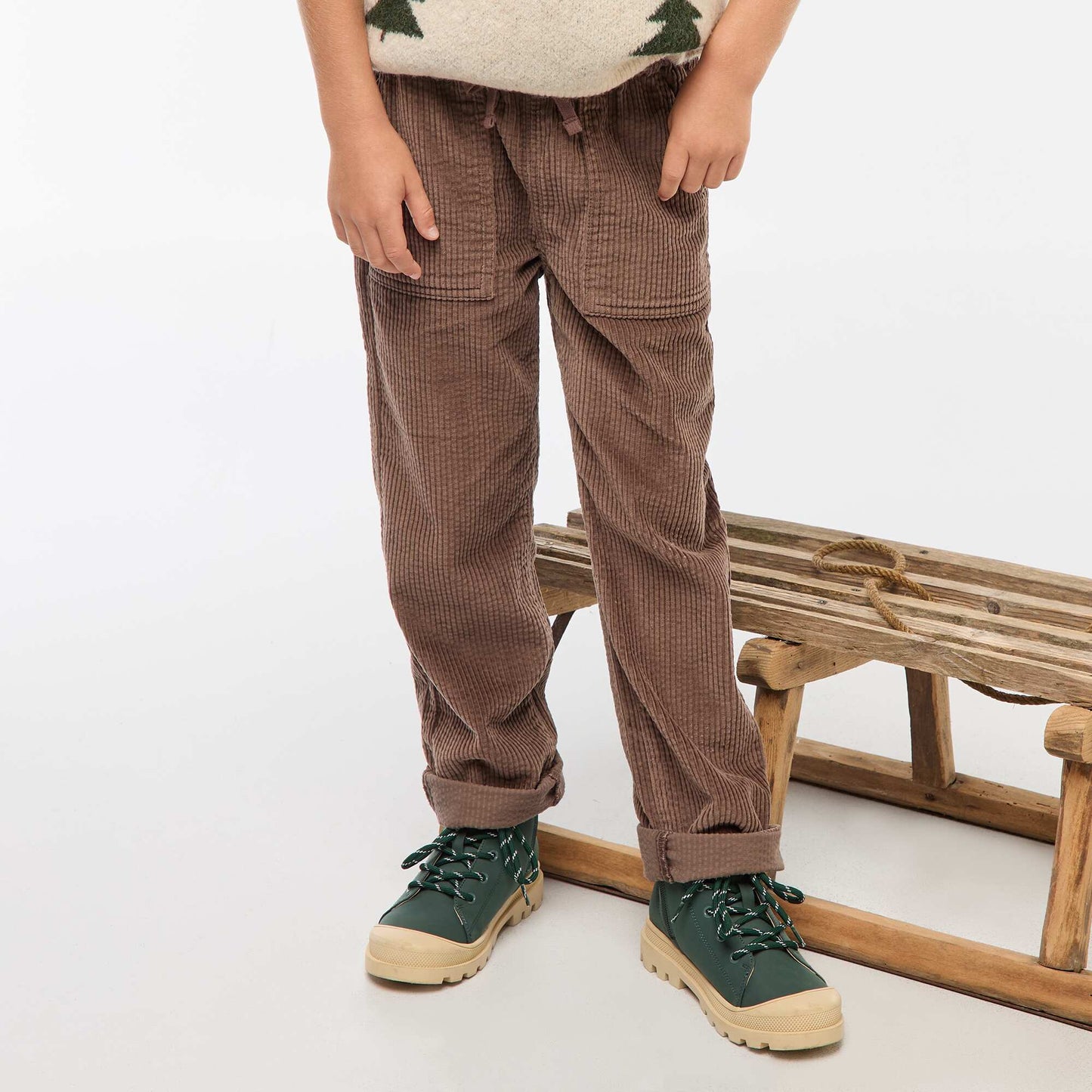 Pantalón de pana MARRON