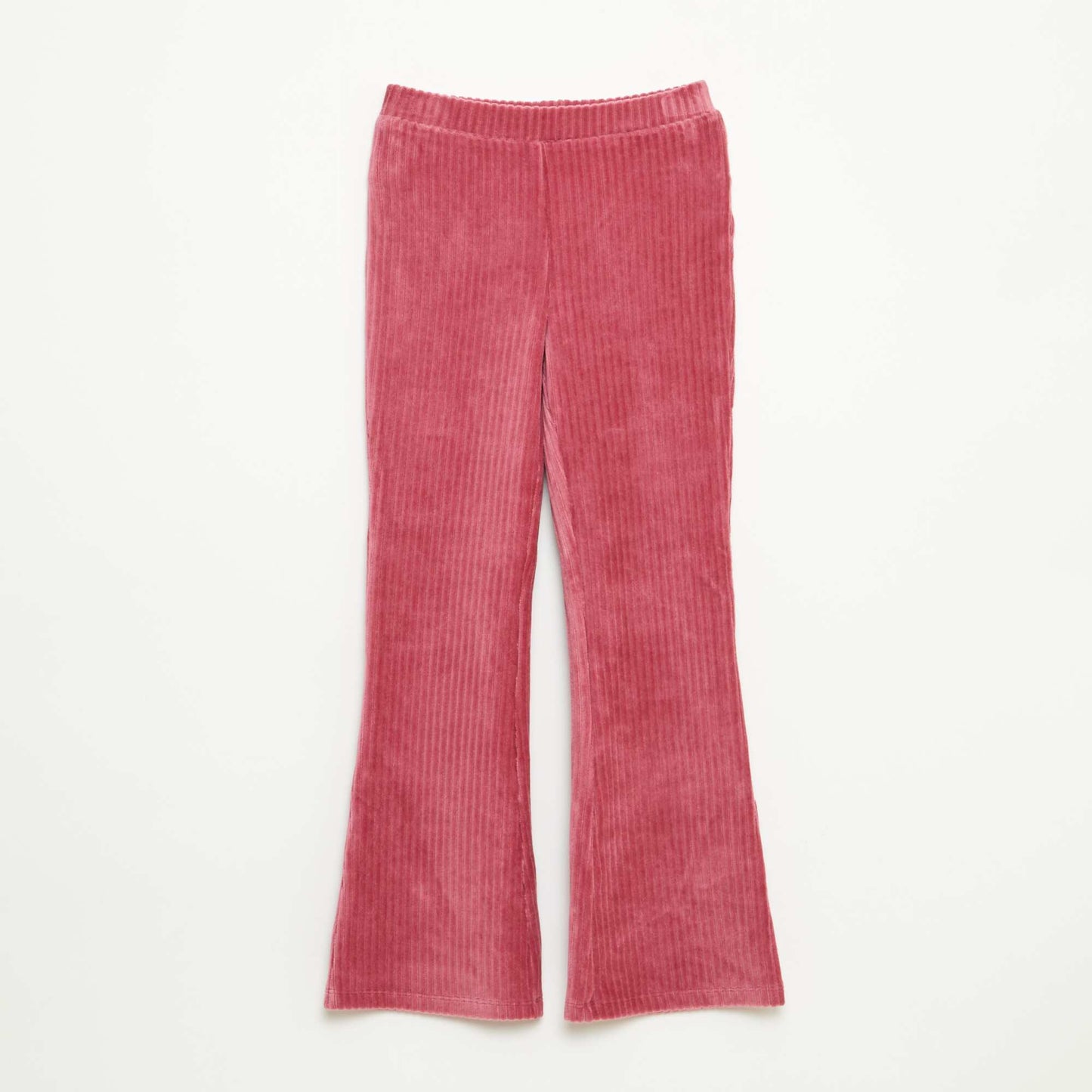Pantalón flare de pana PURPURA