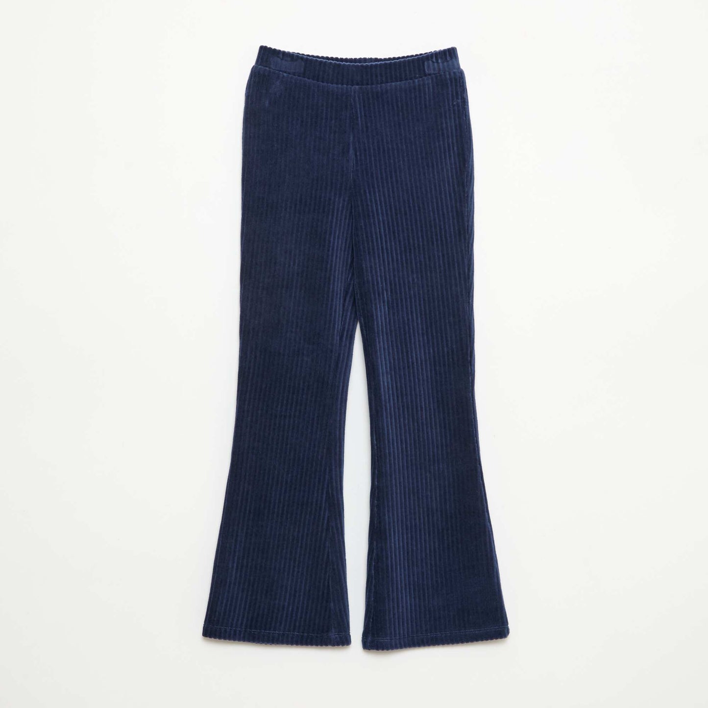 Pantalón flare de pana AZUL