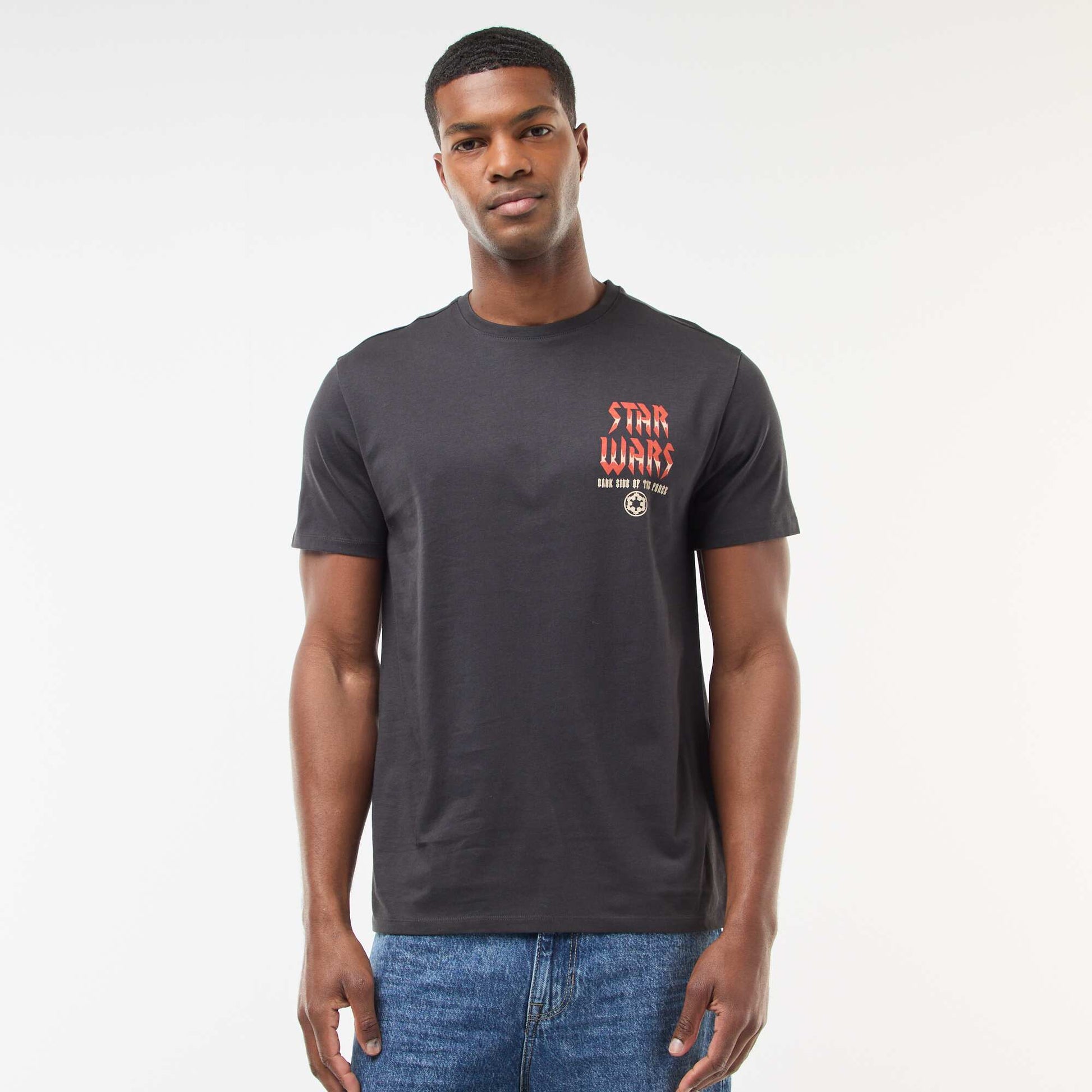 Camiseta 'Star Wars' 'Darth Vader' de manga corta NEGRO