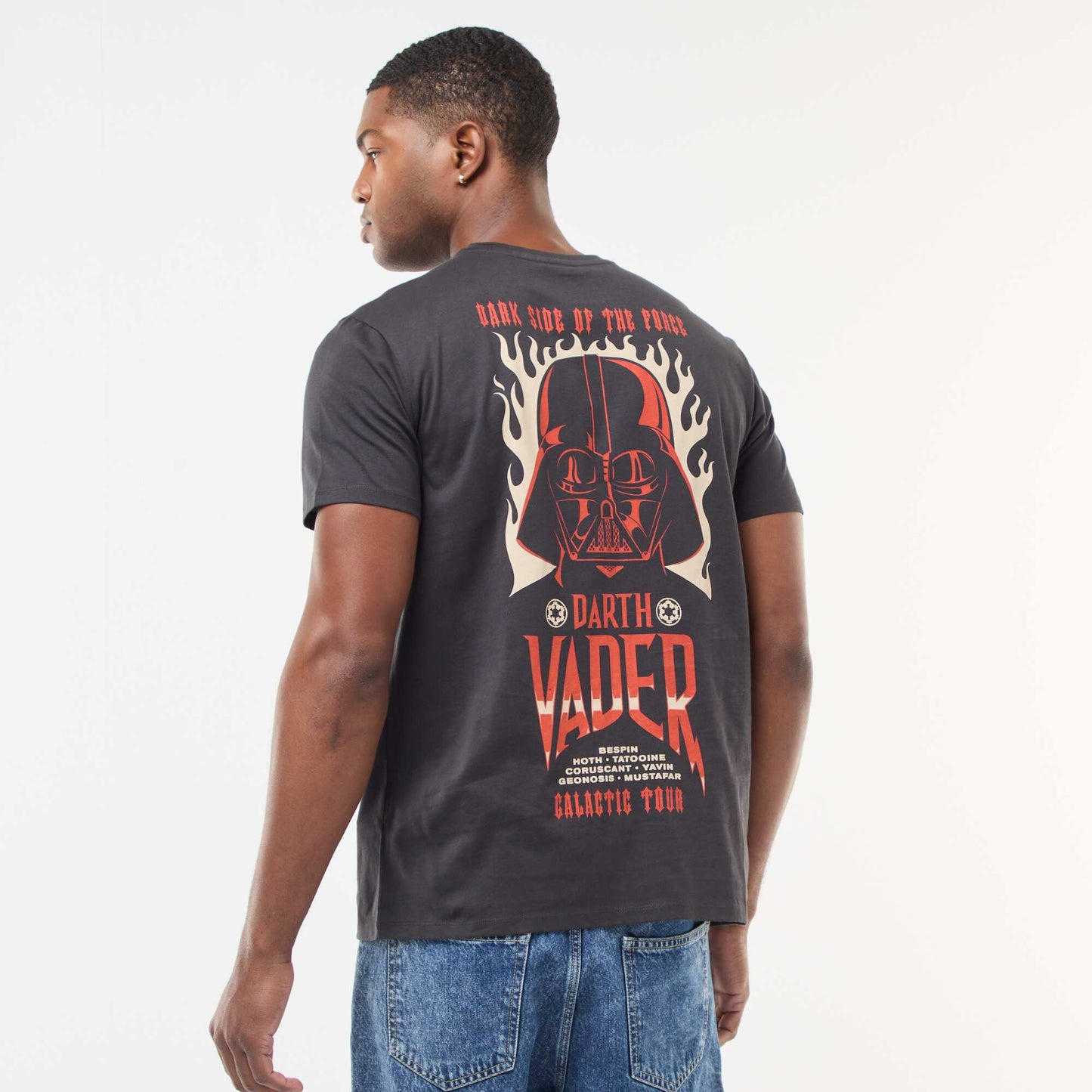 Camiseta 'Star Wars' 'Darth Vader' de manga corta NEGRO