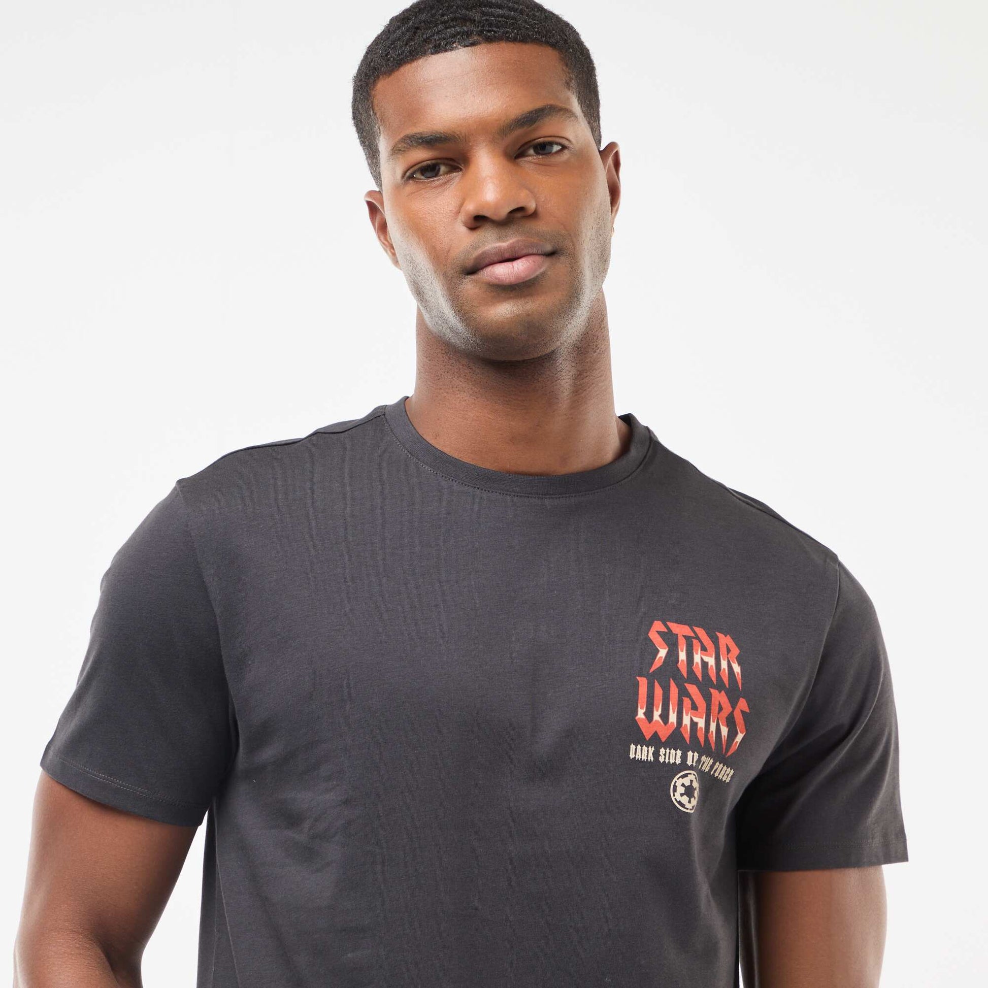 Camiseta 'Star Wars' 'Darth Vader' de manga corta NEGRO