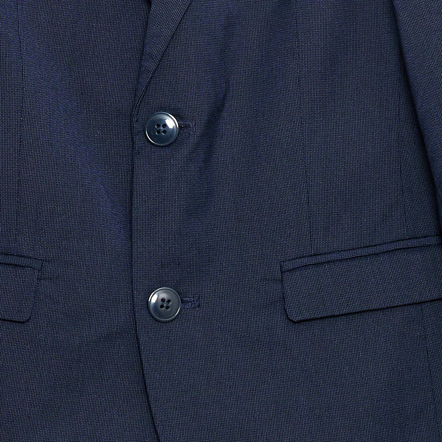Chaqueta de traje slim fit lisa NEGRO