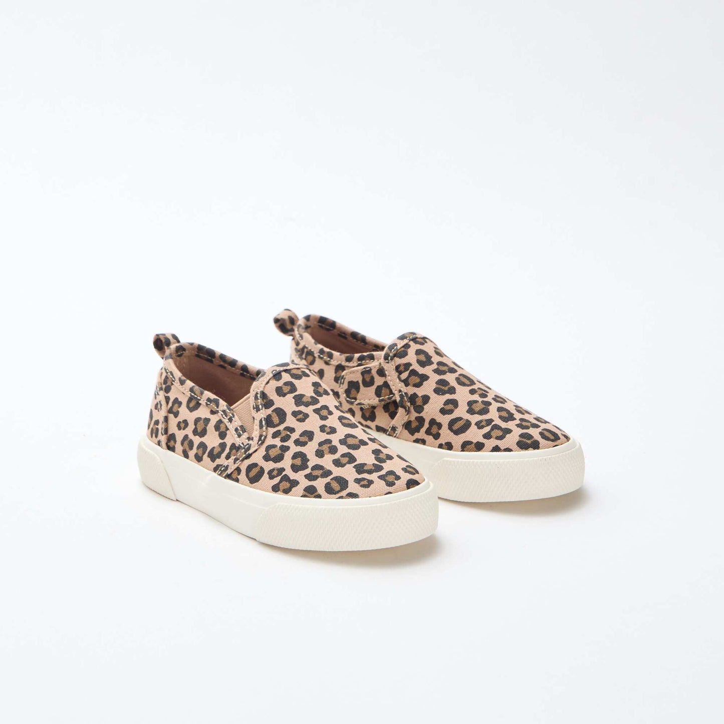 Zapatillas slip-on de leopardo MARRON