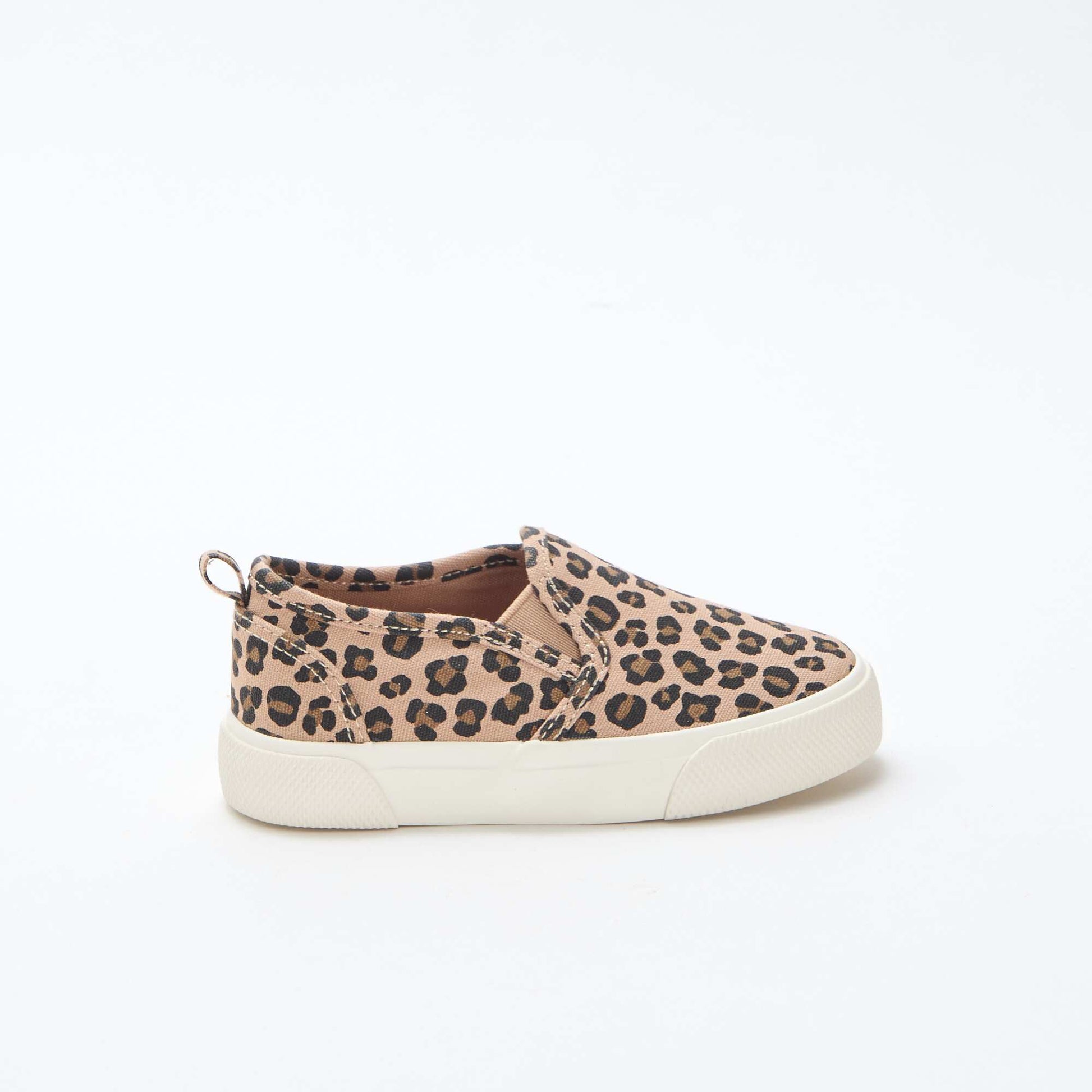 Zapatillas slip-on de leopardo MARRON