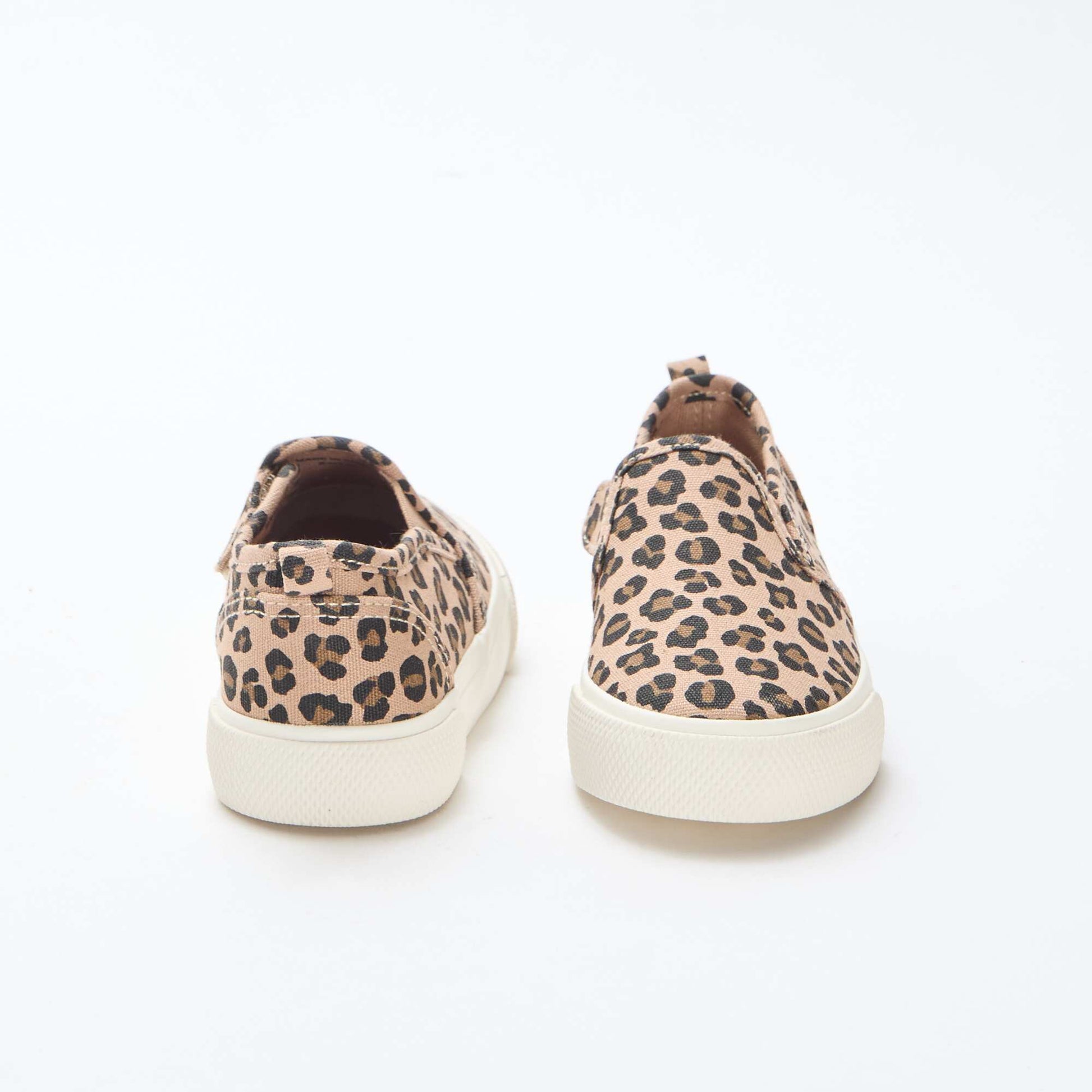 Zapatillas slip-on de leopardo MARRON