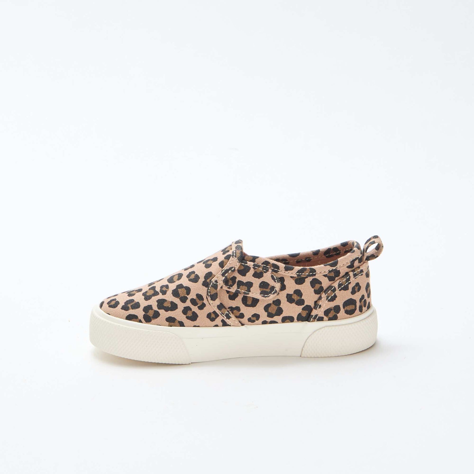 Zapatillas slip-on de leopardo MARRON