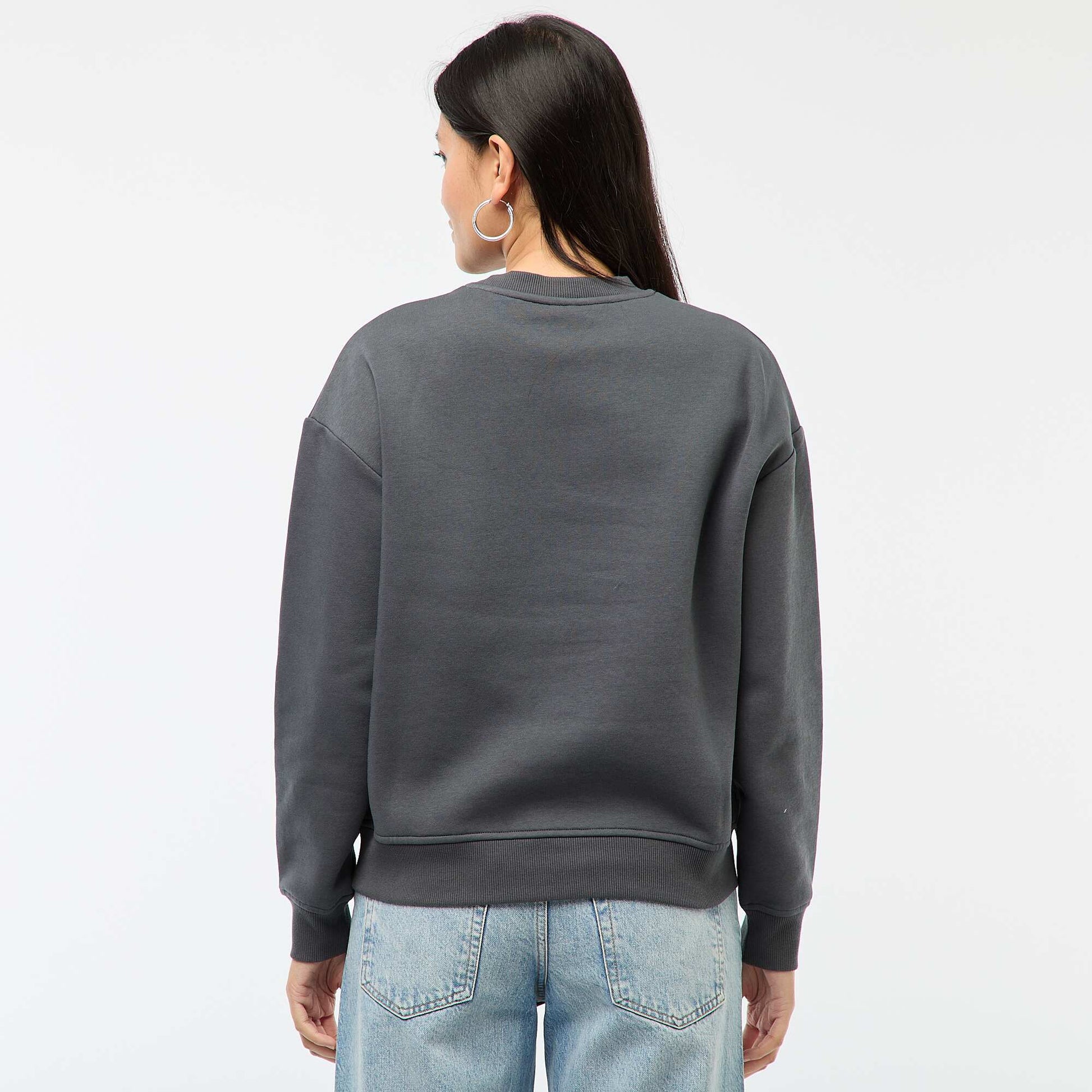 Buzo de felpa estampada 'Bambi' GRIS