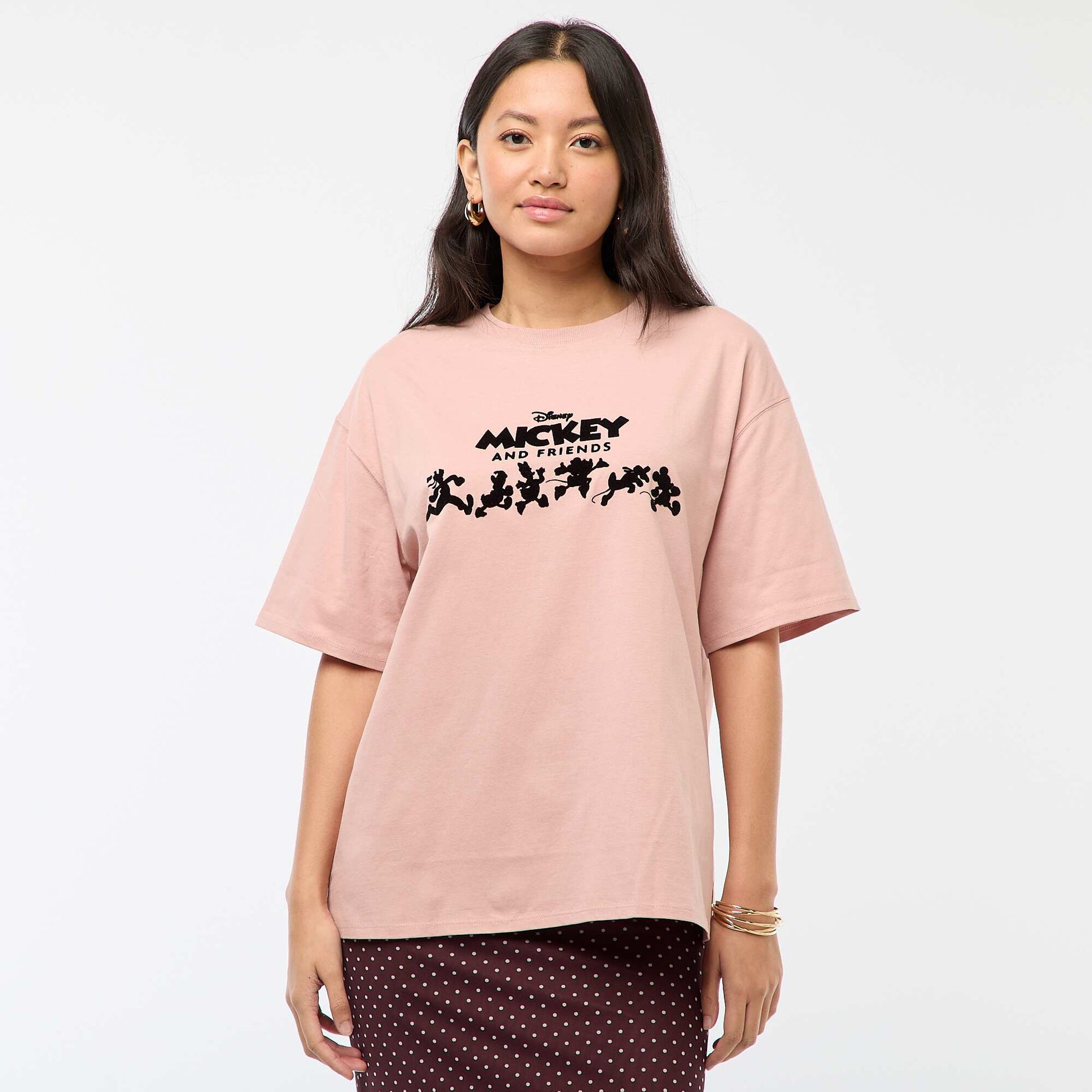 Camiseta oversize 'Mickey' ROJO