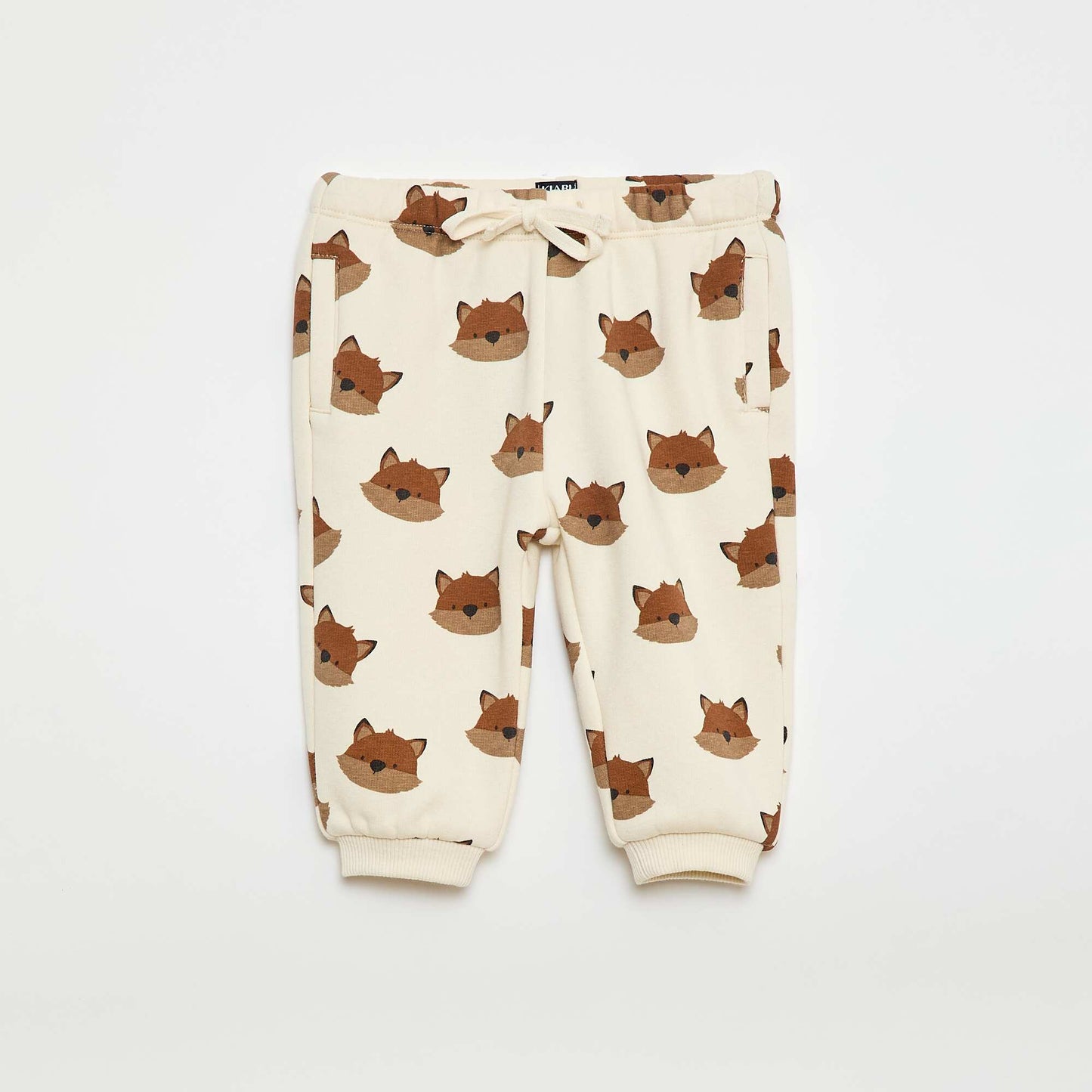 Pantalón de jogging con estampado de animales BLANCO
