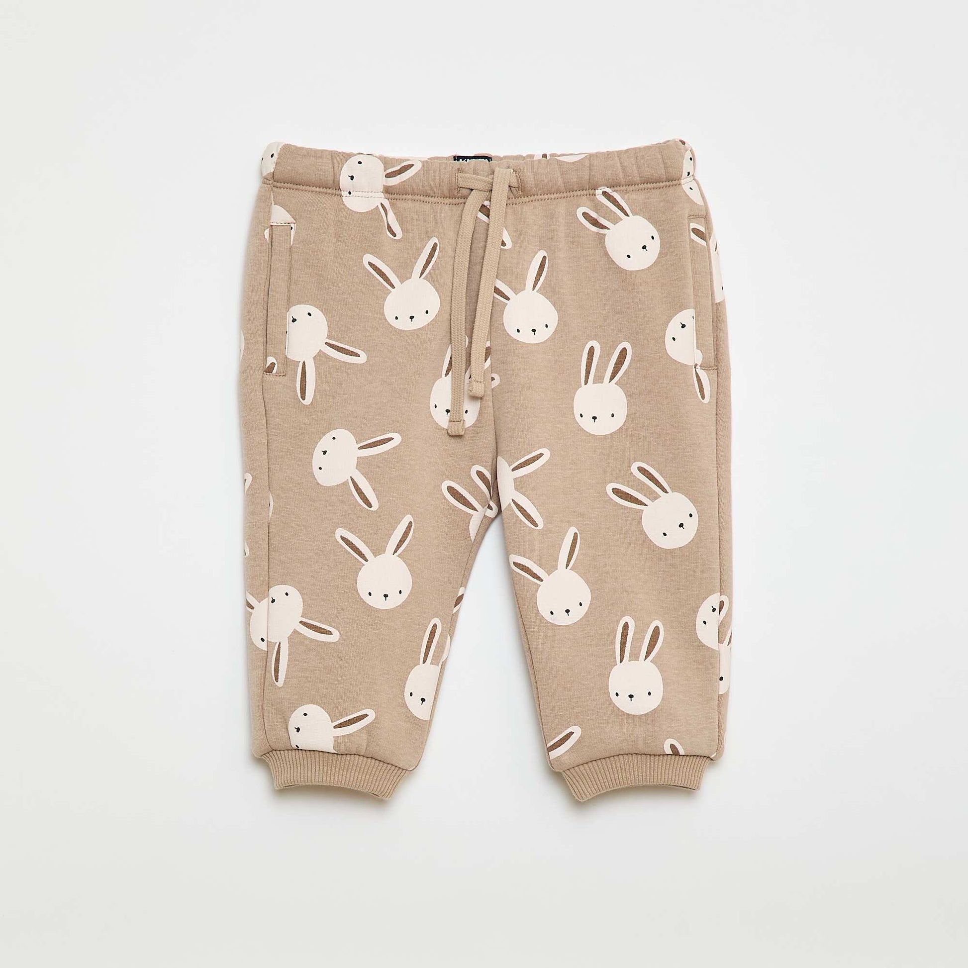 Pantalón de jogging con estampado de animales MARRON