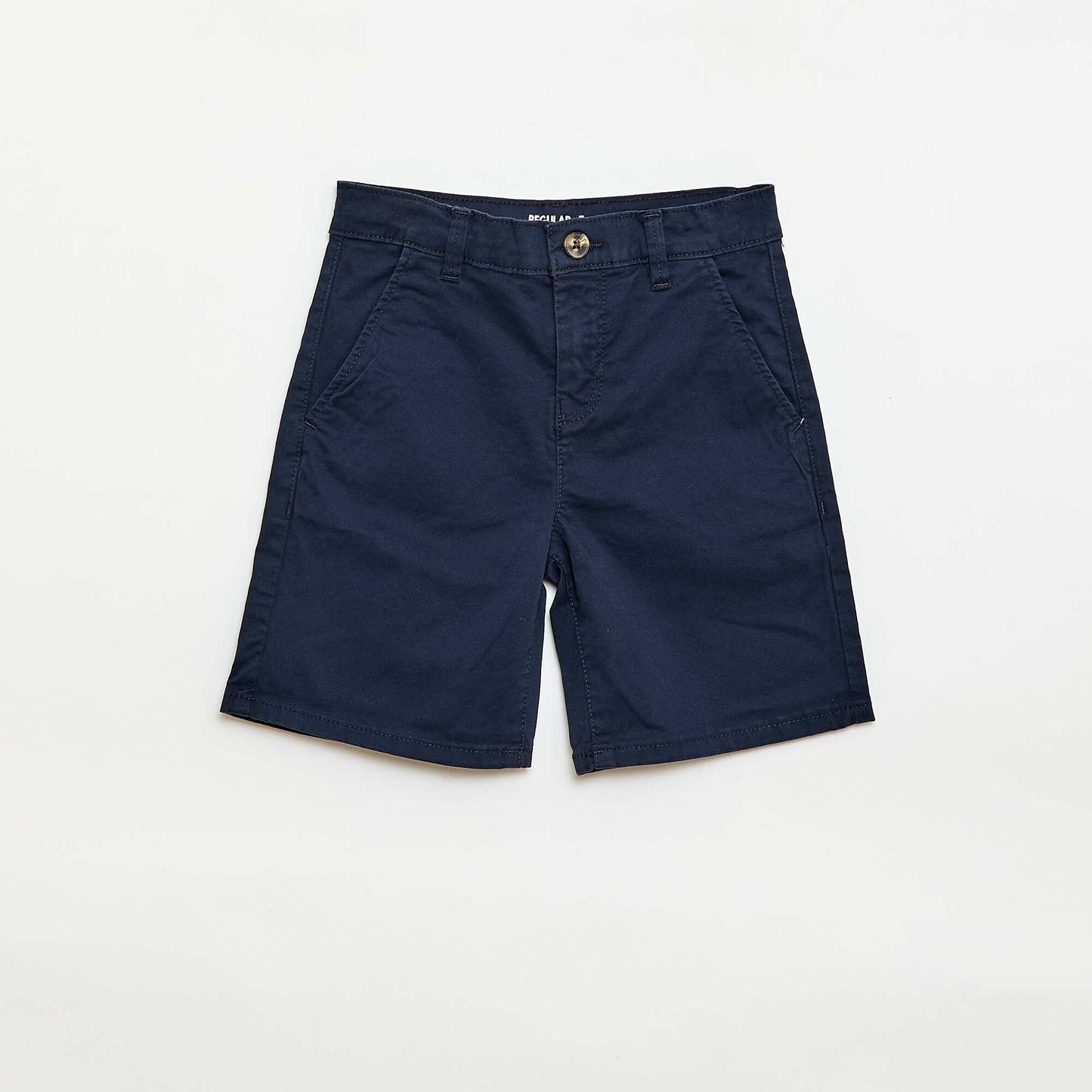 Bermuda chino de twill AZUL