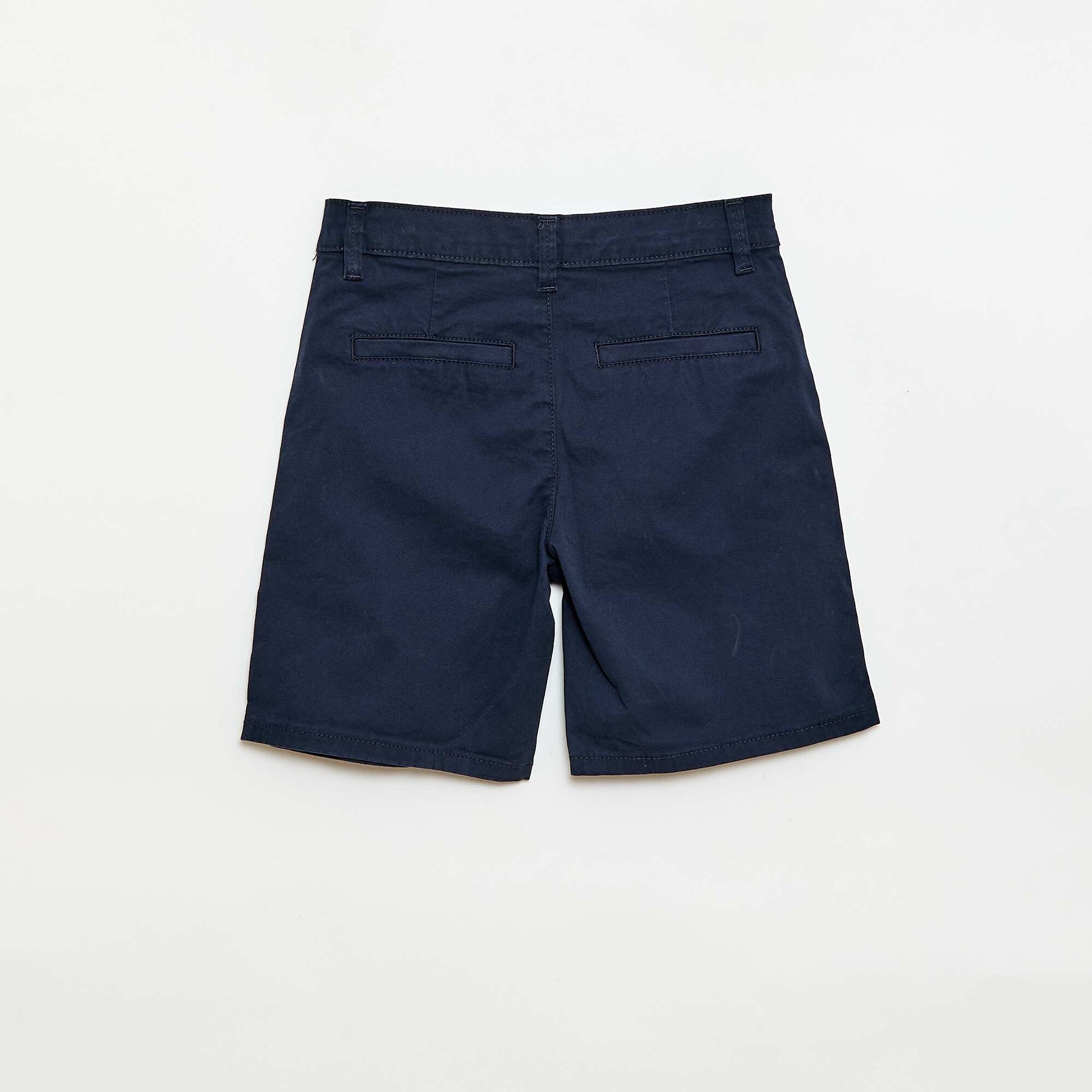 Bermuda chino de twill AZUL
