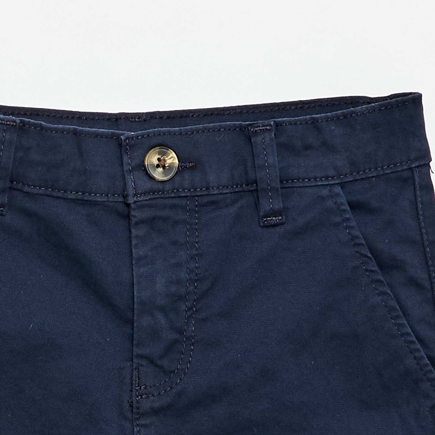 Bermuda chino de twill AZUL