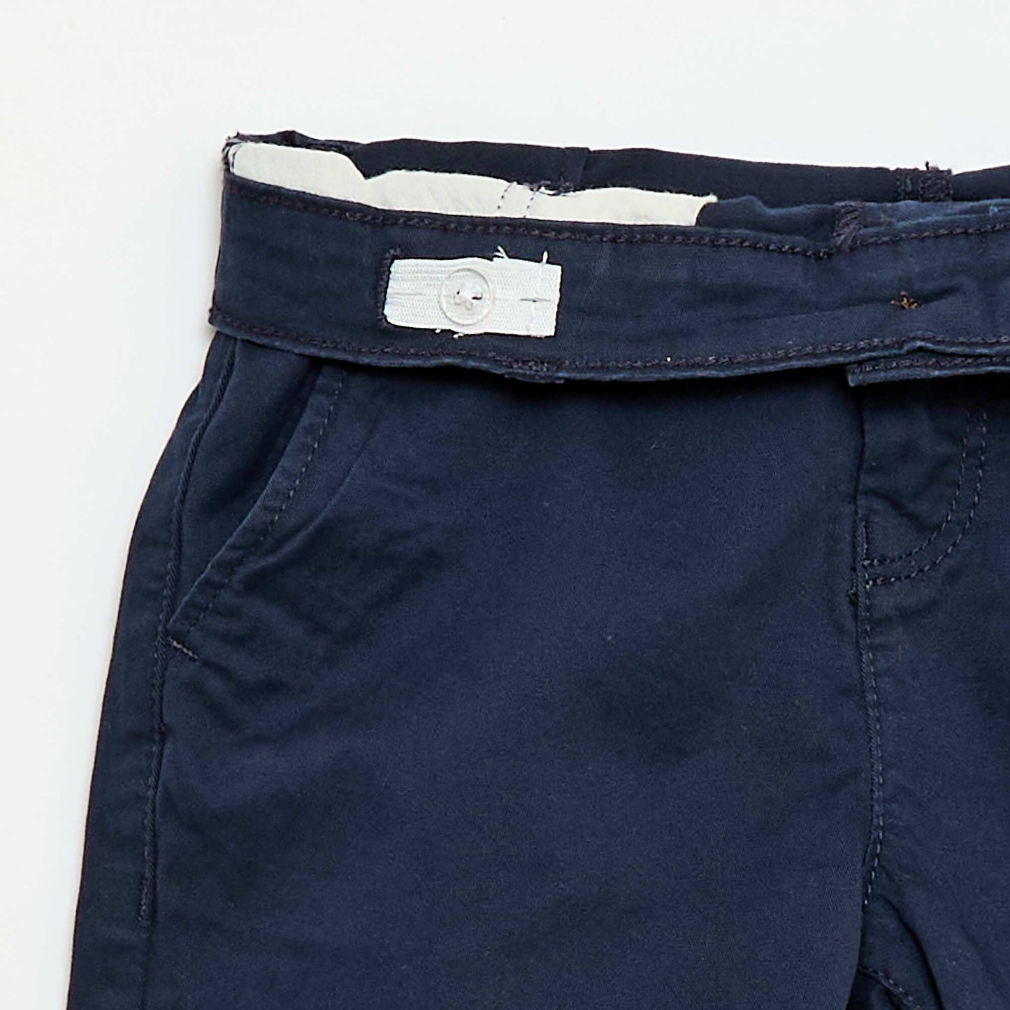 Bermuda chino de twill AZUL