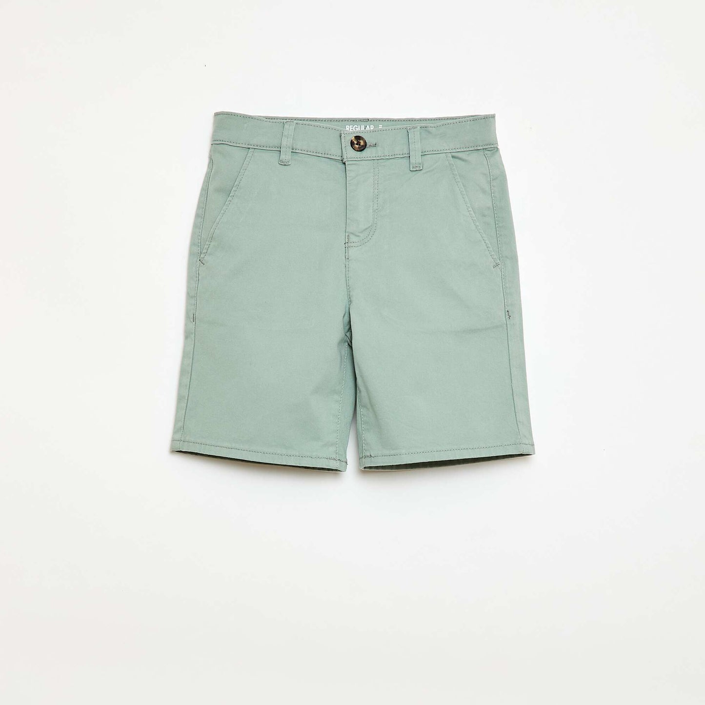 Bermuda chino de twill AZUL