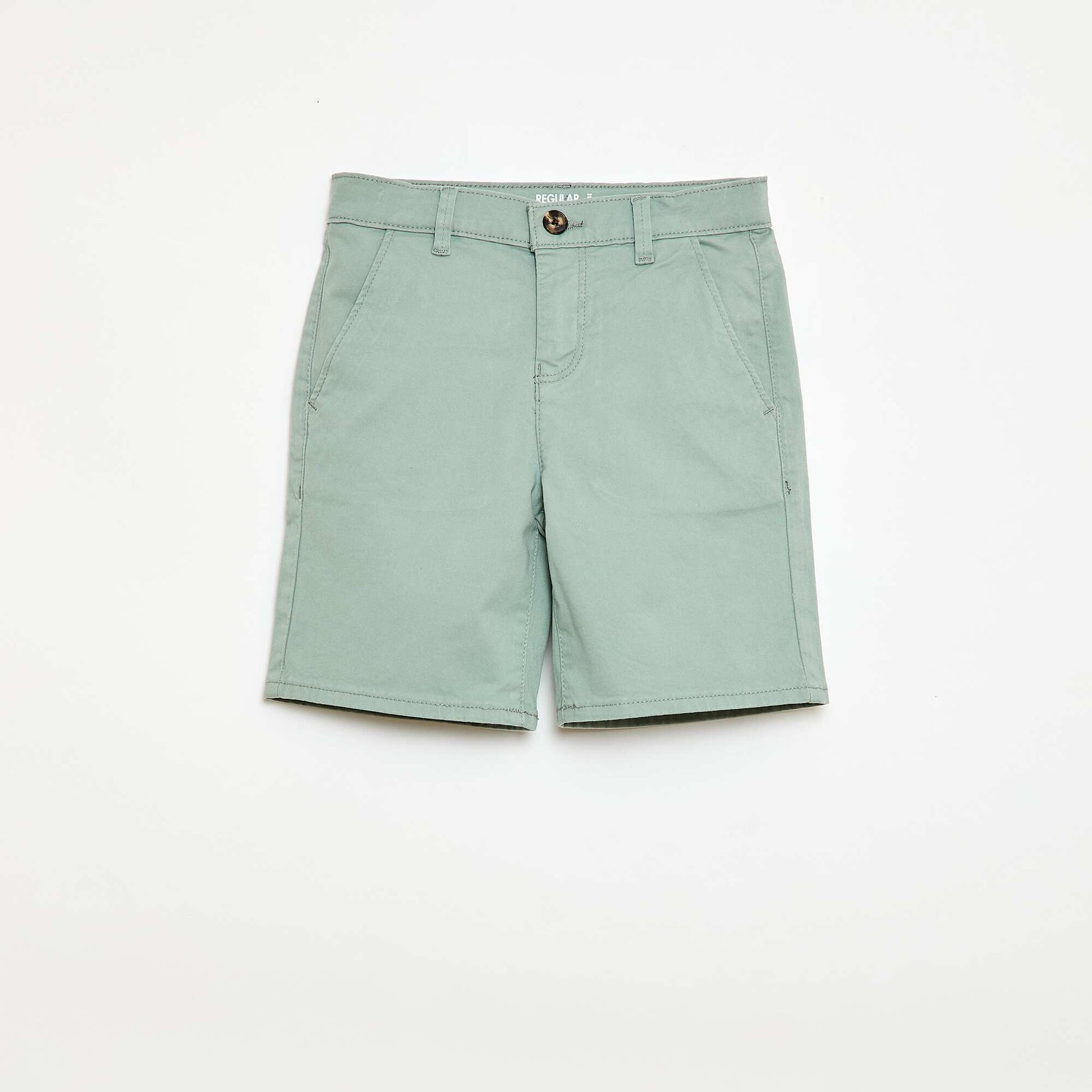 Bermuda chino de twill AZUL