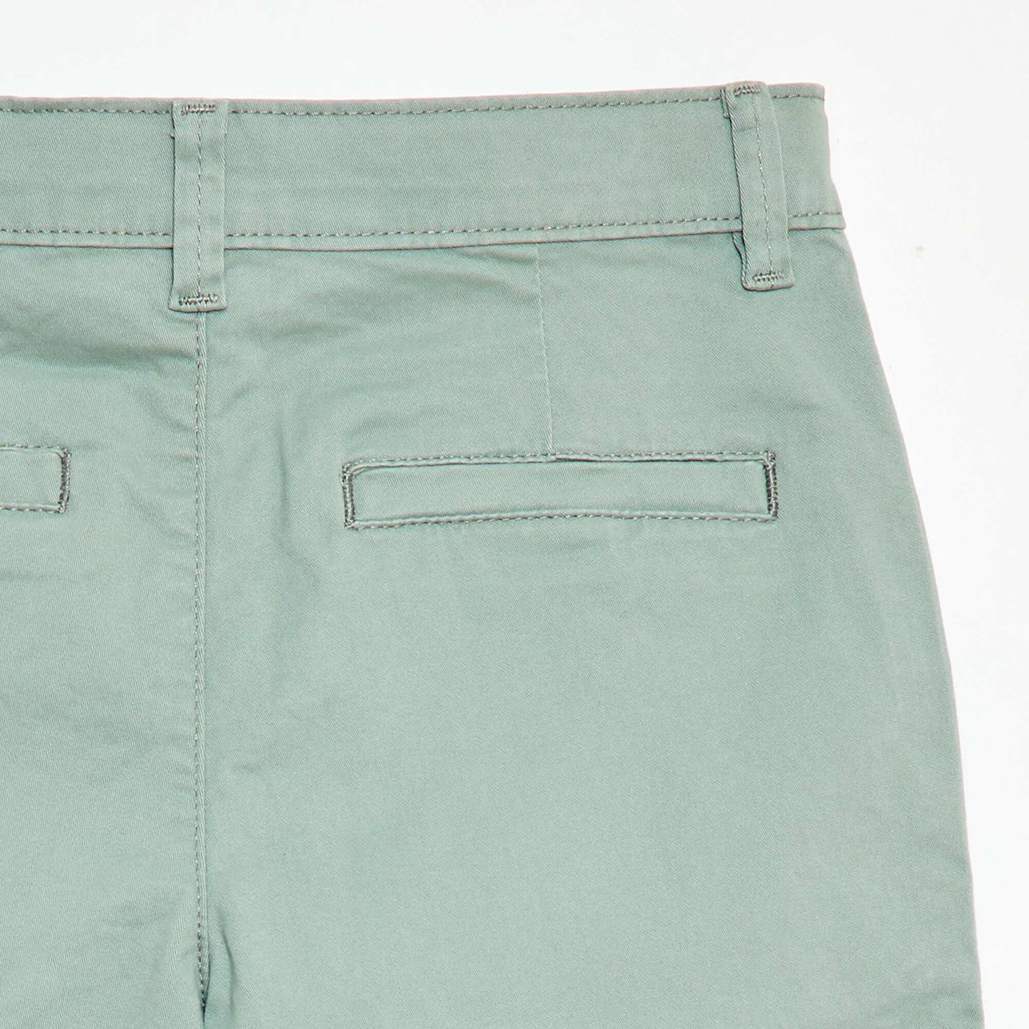 Bermuda chino de twill AZUL