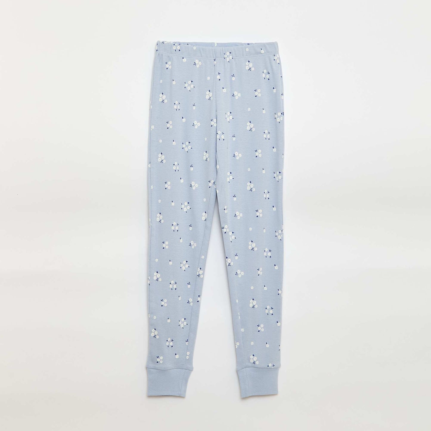 Conjunto de pijama estampado camiseta + pantalón - 2 piezas AZUL