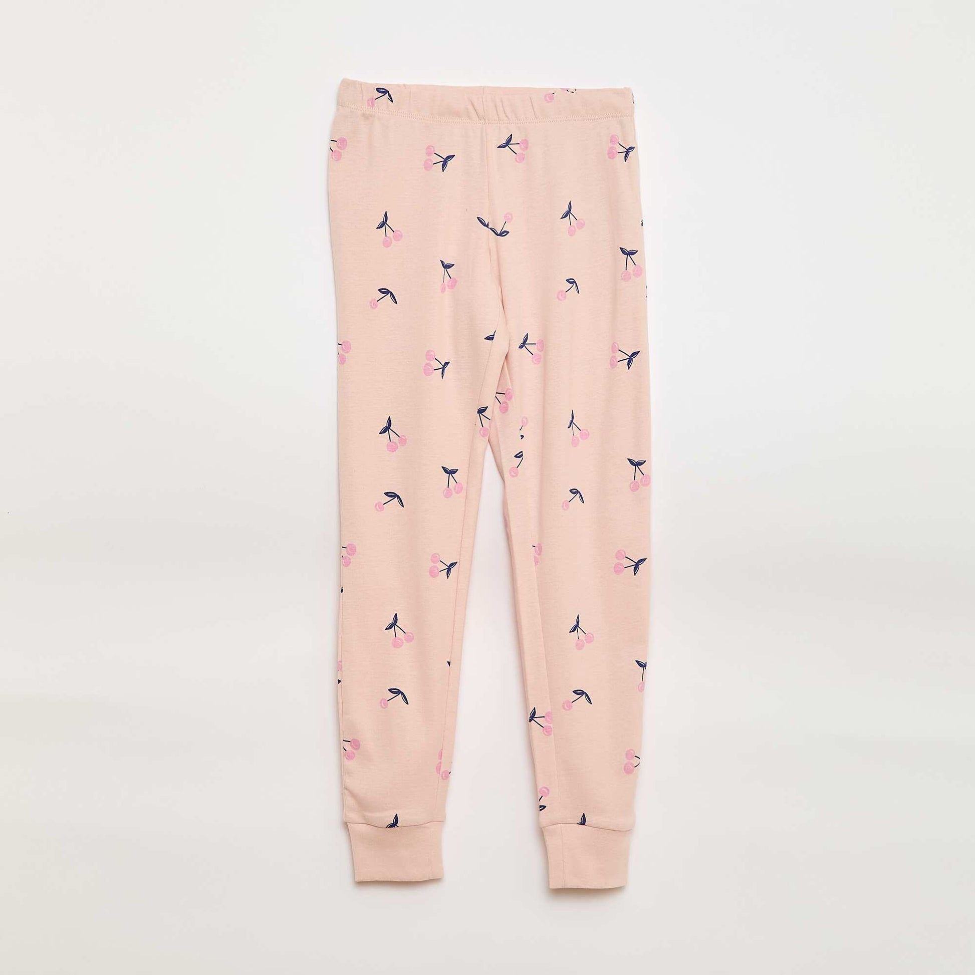 Conjunto de pijama estampado camiseta + pantalón - 2 piezas ROSA