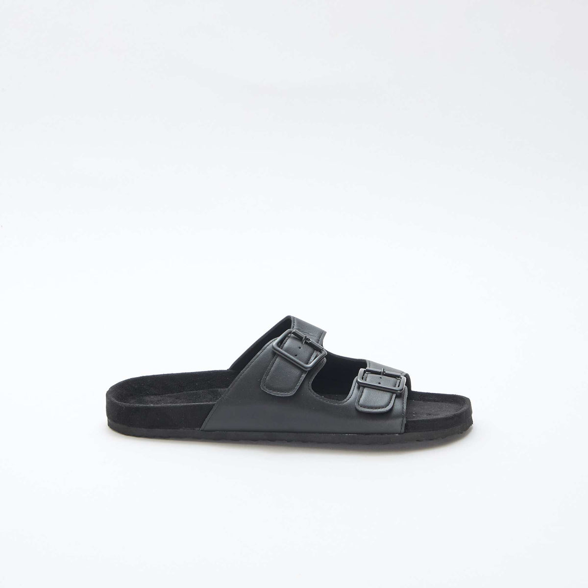 Sandalias de doble tira NEGRO