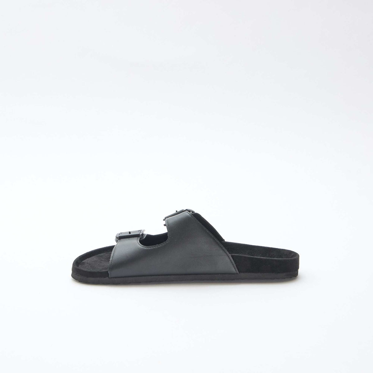 Sandalias de doble tira NEGRO
