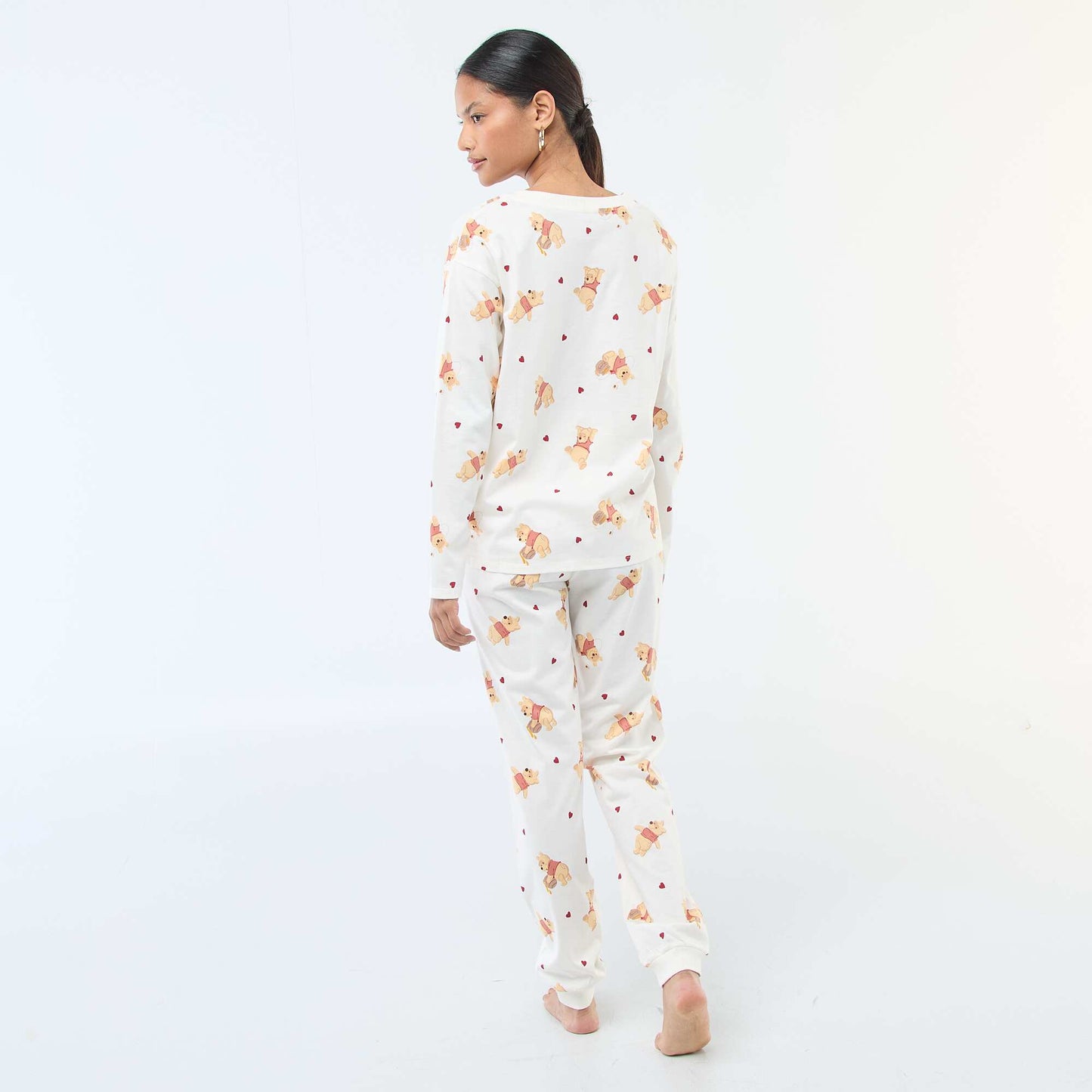 Pijama de 2 piezas con estampado 'Winnie' BLANCO