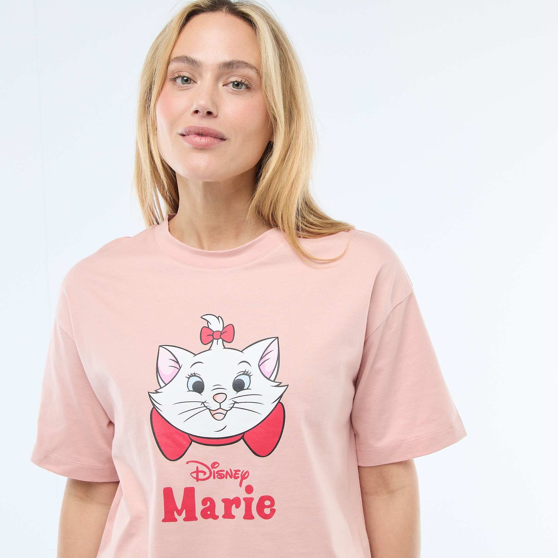 Pijama de 2 piezas con estampado 'Marie' ROSA