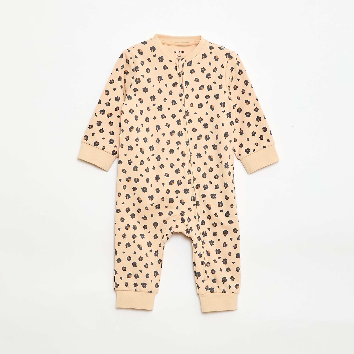 Conjunto pijama + chaleco acolchado MARRON