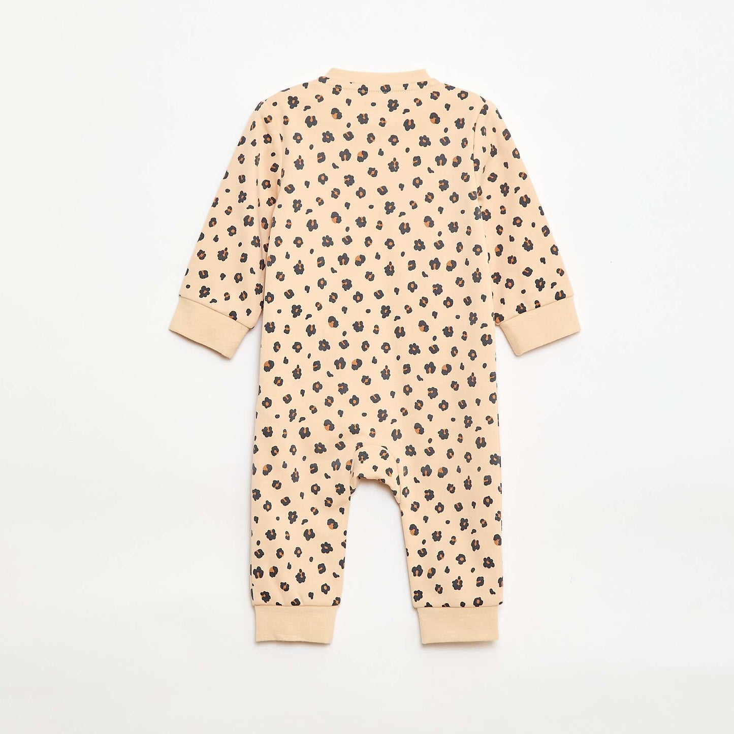 Conjunto pijama + chaleco acolchado MARRON