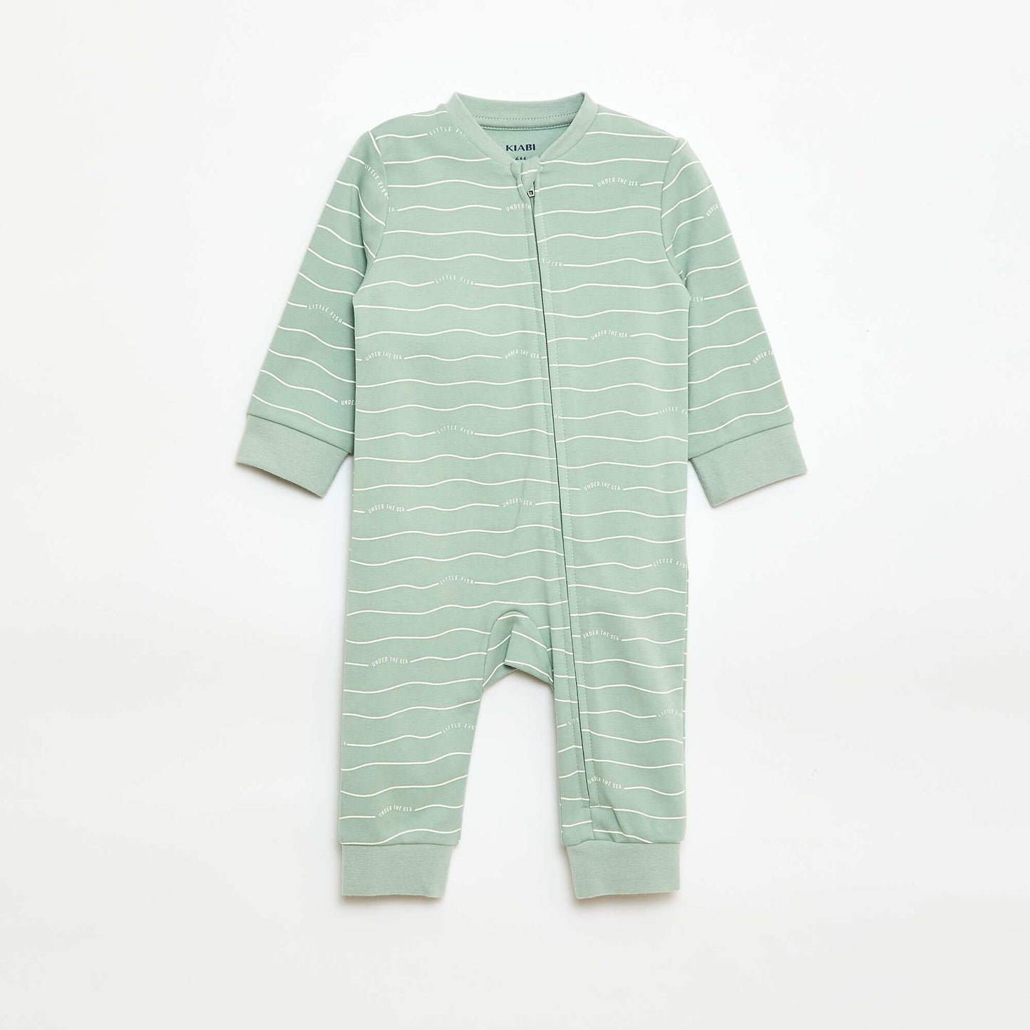 Conjunto pijama + chaleco acolchado VERDE