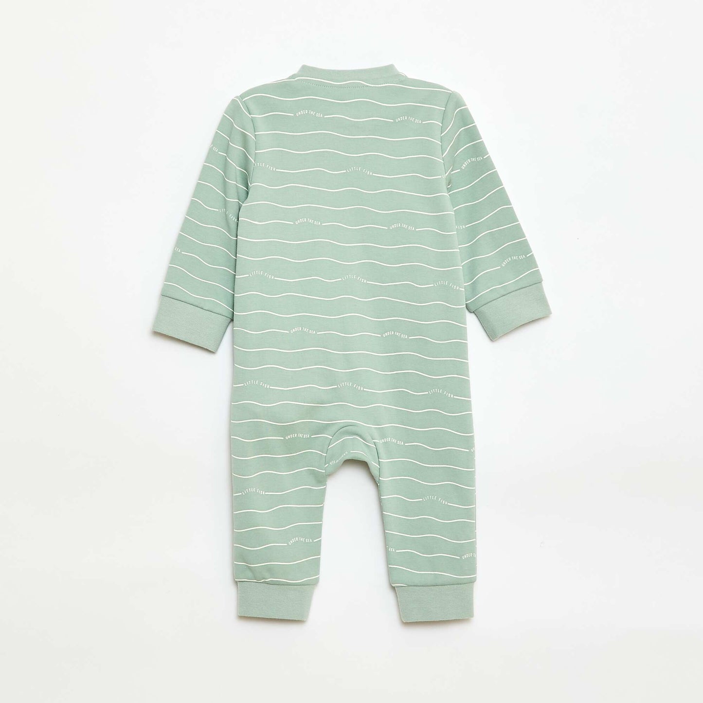 Conjunto pijama + chaleco acolchado VERDE